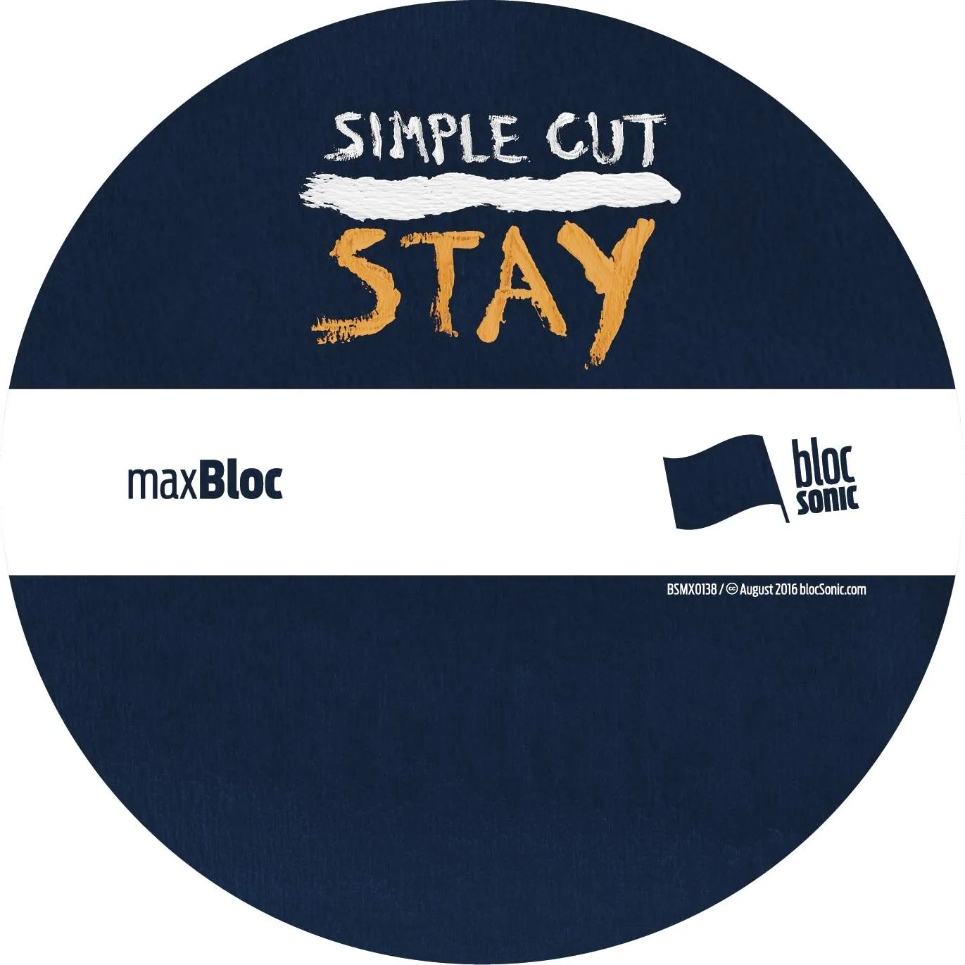 Album disc for “Stay” by Simple CUT