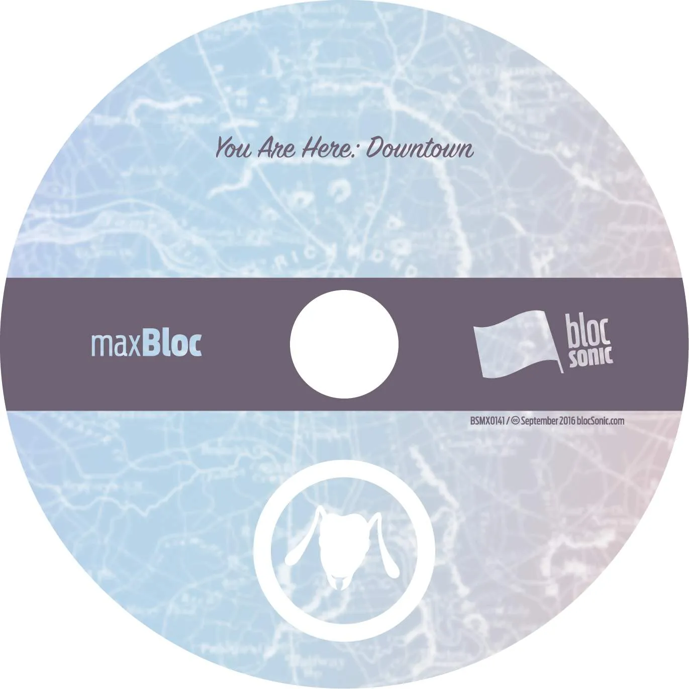 Album disc for “You Are Here: Downtown” by Ant The Symbol