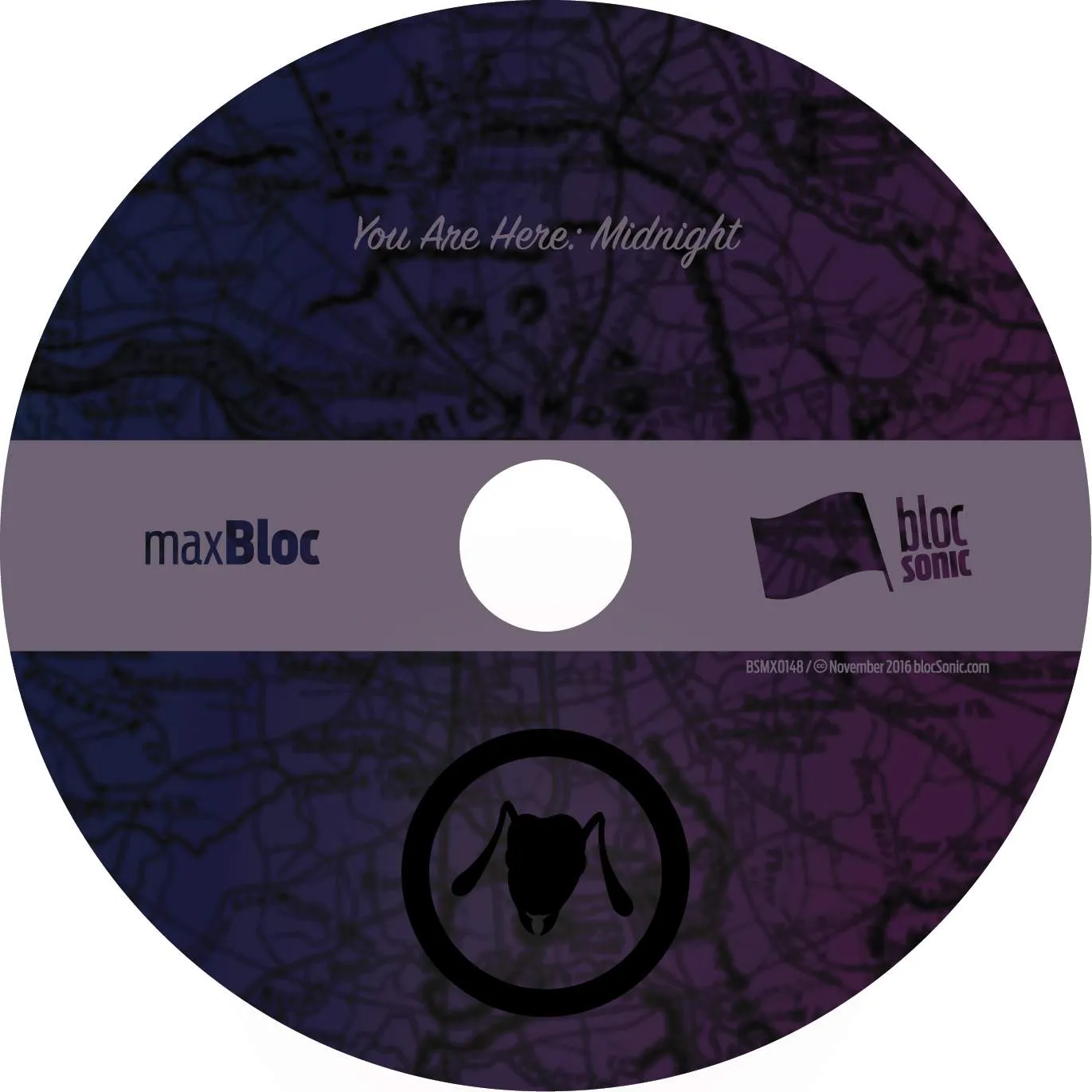 Album disc for “You Are Here: Midnight” by Ant The Symbol