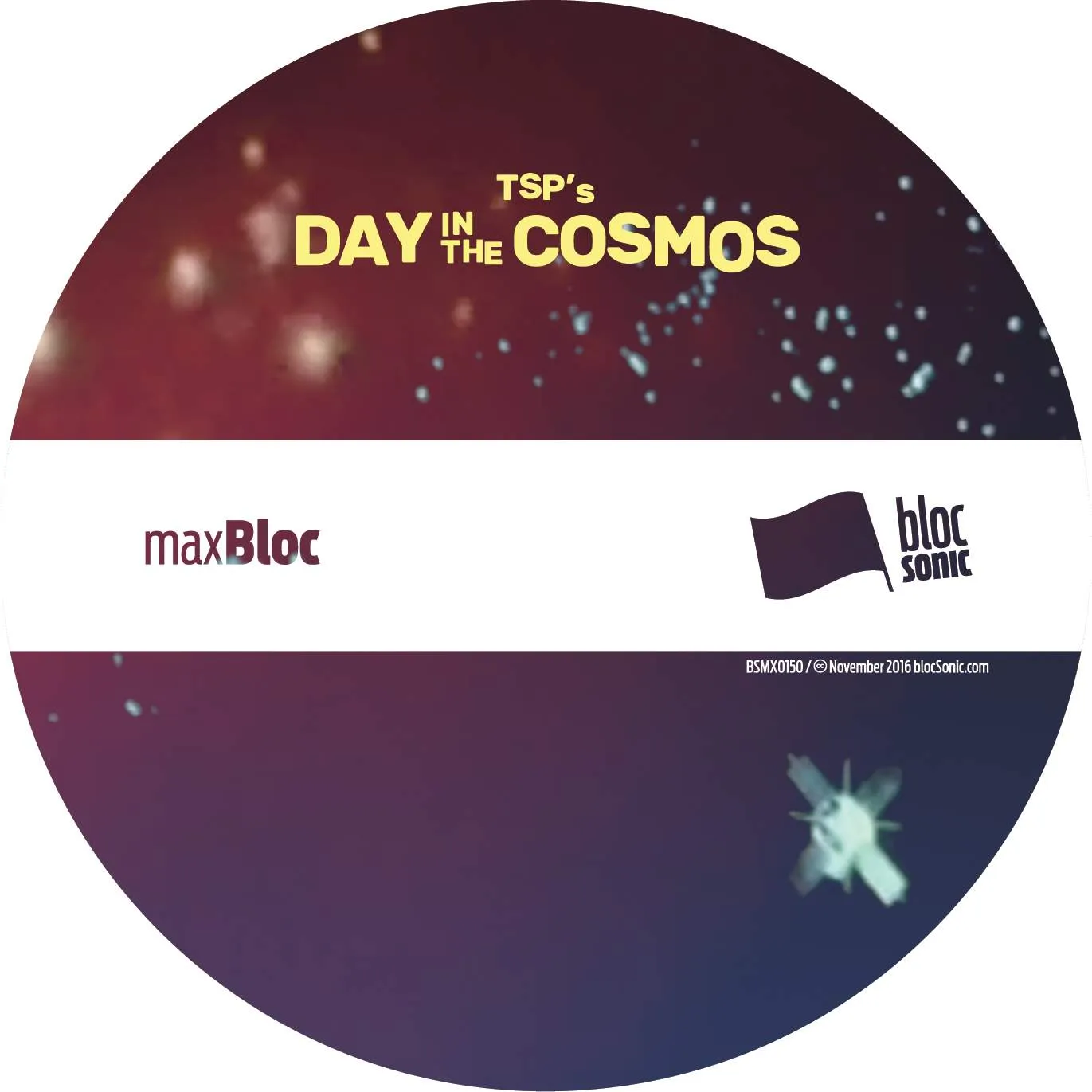 Album disc for “TSP’s Day In The Cosmos” by Tha Silent Partner