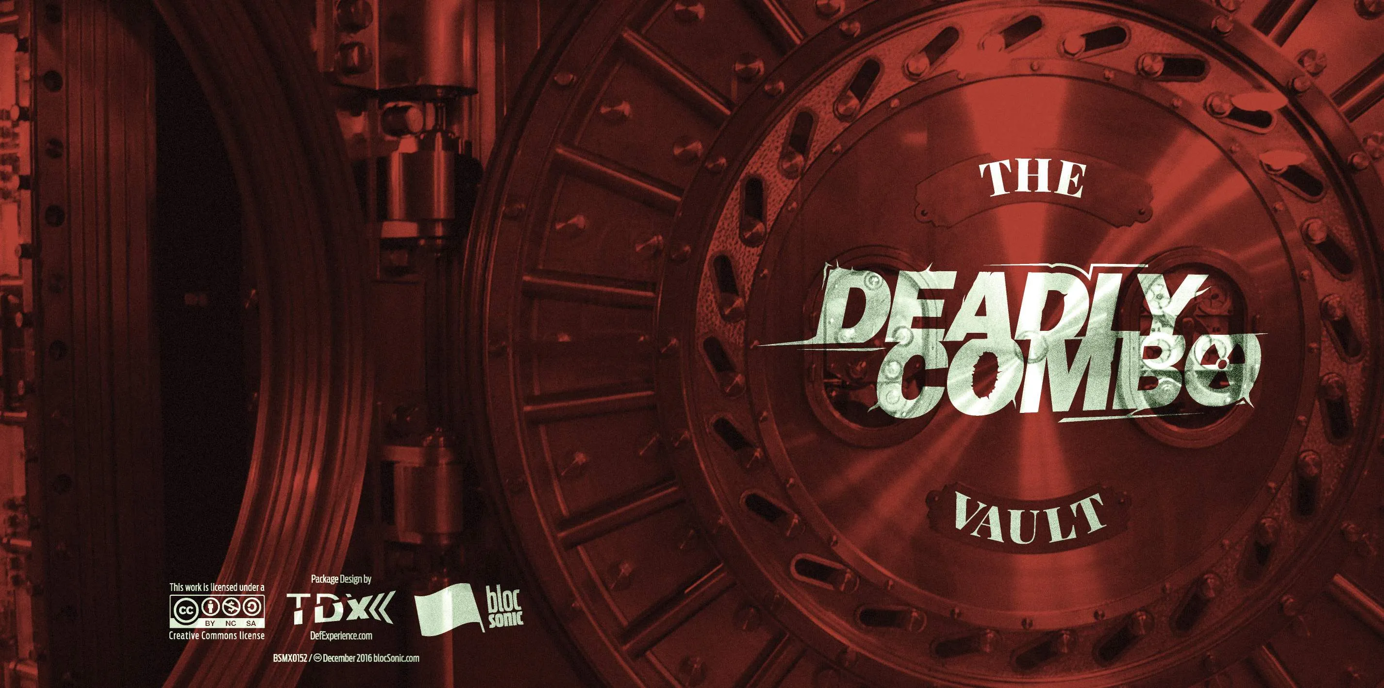 Album insert for “The Vault” by Deadly Combo