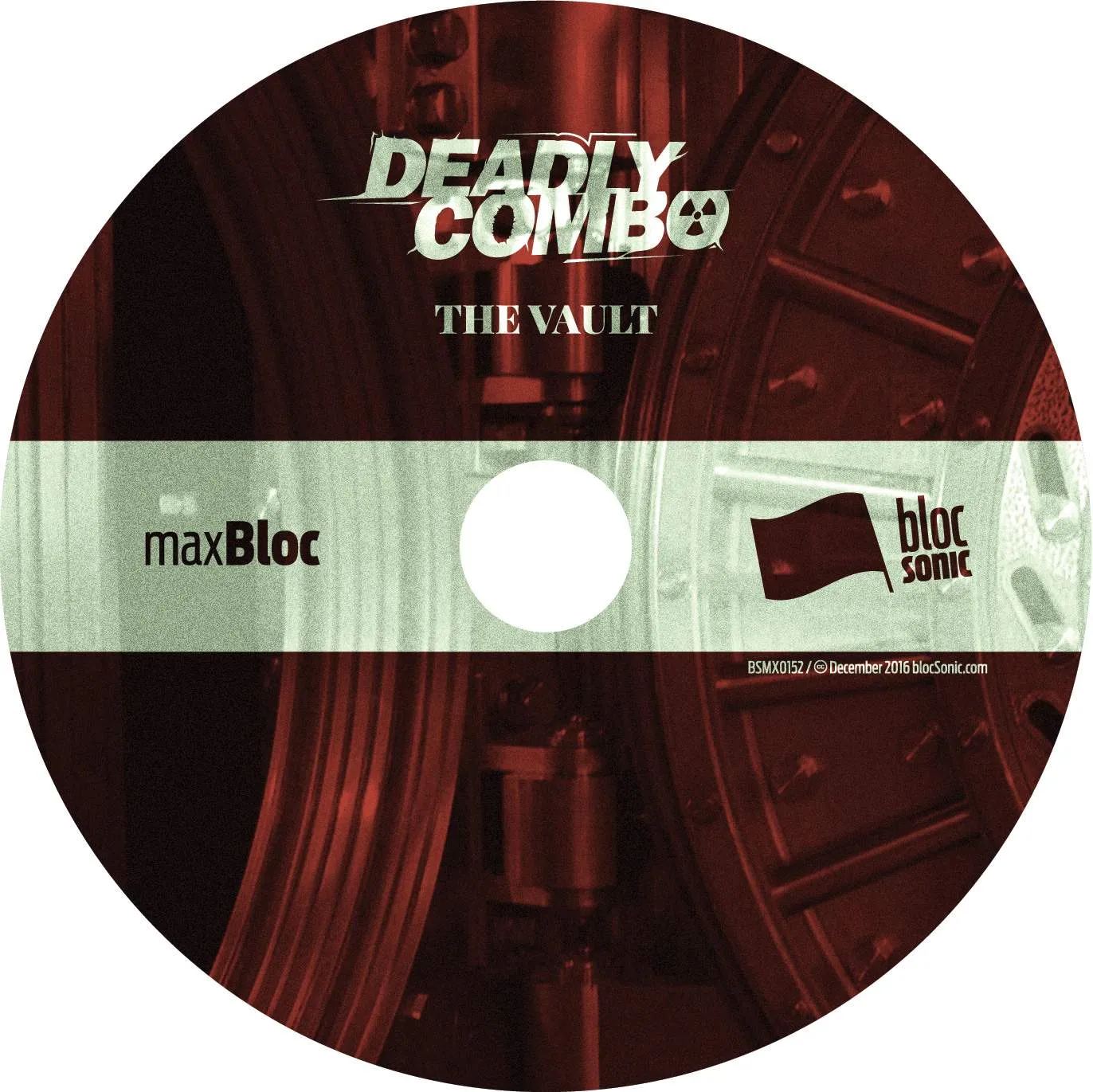 Album disc for “The Vault” by Deadly Combo