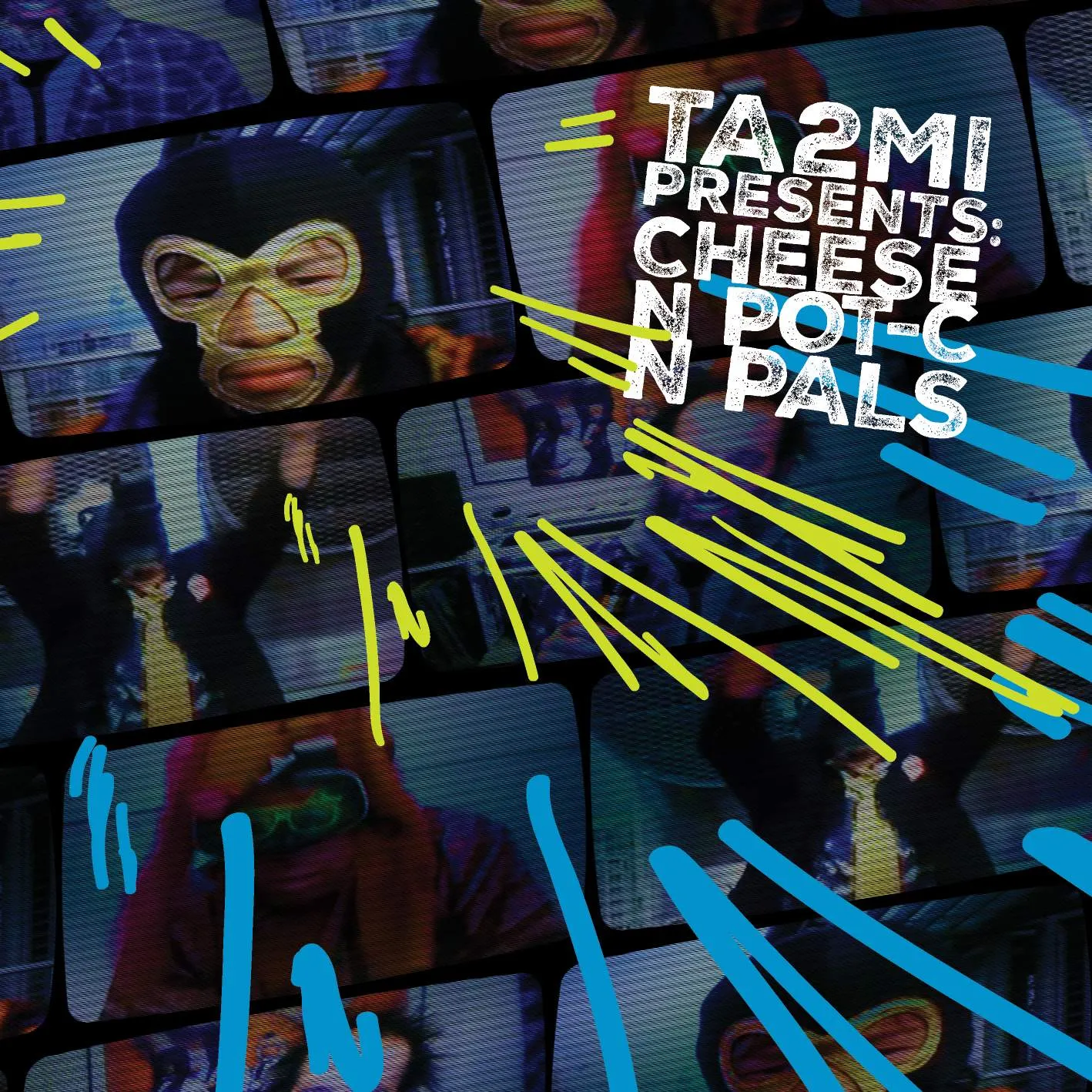 Album cover for “TA2MI Presents: Cheese N Pot-C N Pals” by Cheese N Pot-C