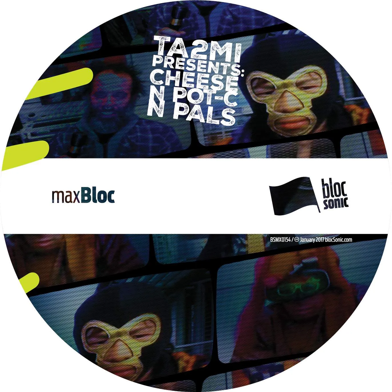 Album disc for “TA2MI Presents: Cheese N Pot-C N Pals” by Cheese N Pot-C