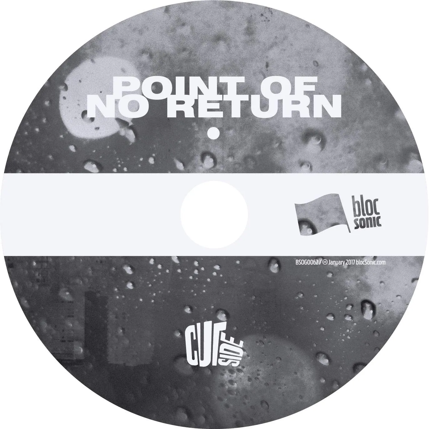 Album disc for “Point Of No Return” by Cutside