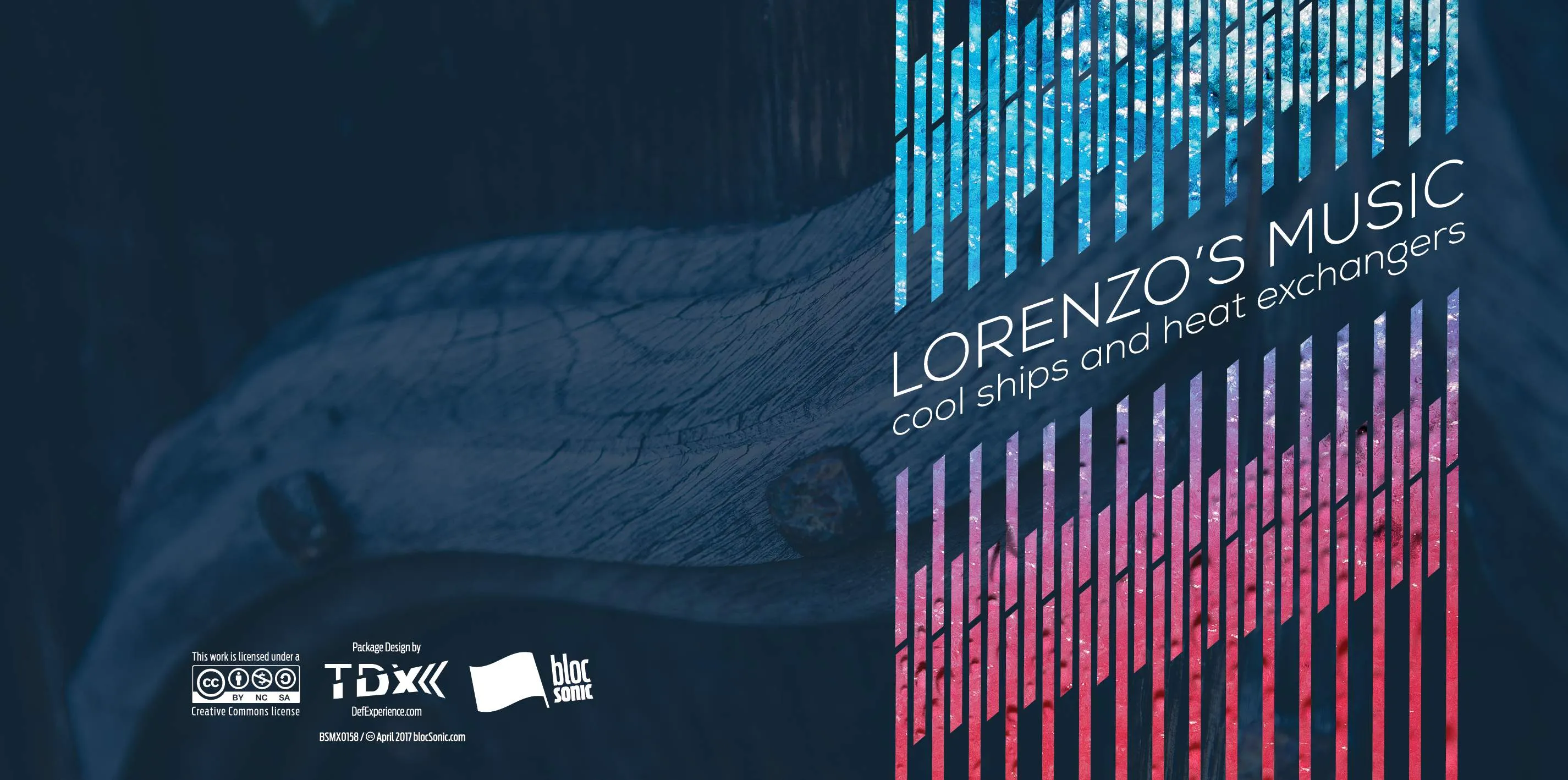 Album insert for “Cool ships and heat exchangers” by Lorenzo's Music