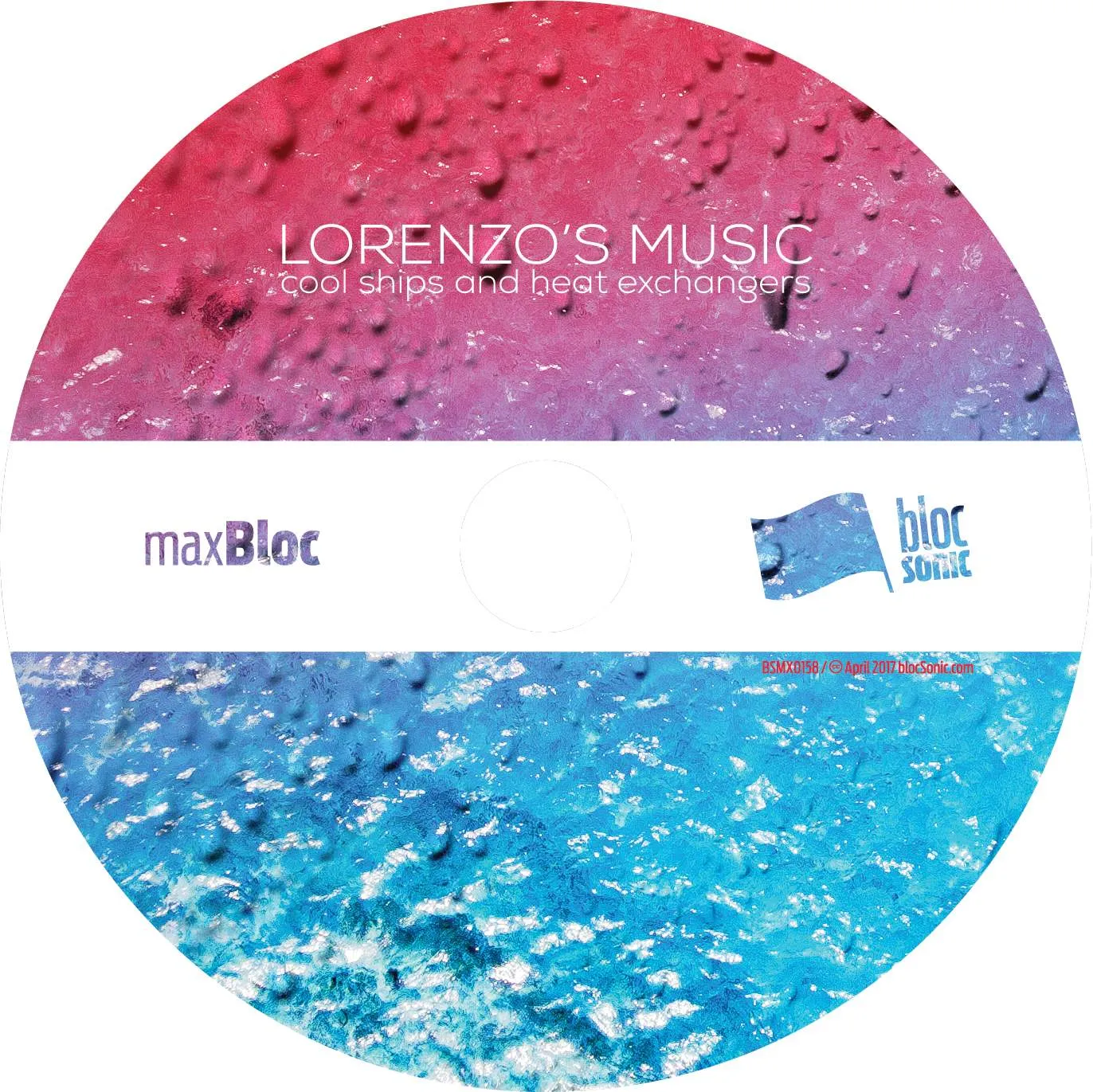 Album disc for “Cool ships and heat exchangers” by Lorenzo's Music