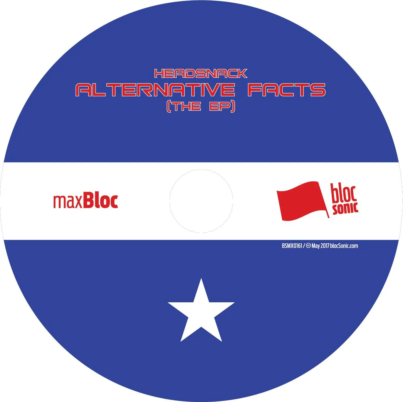 Album disc for “Alternative Facts (The EP)” by Headsnack