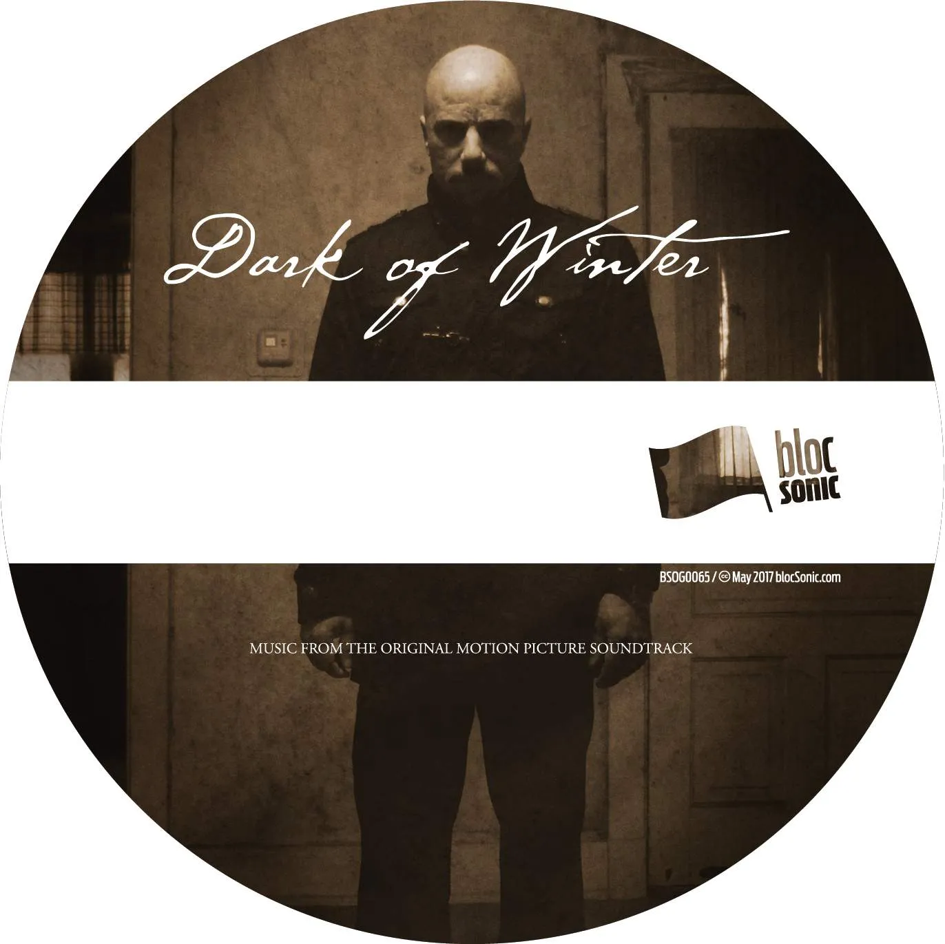 Album disc for “Dark Of Winter: Music From The Original Motion Picture Soundtrack” by Various Artists