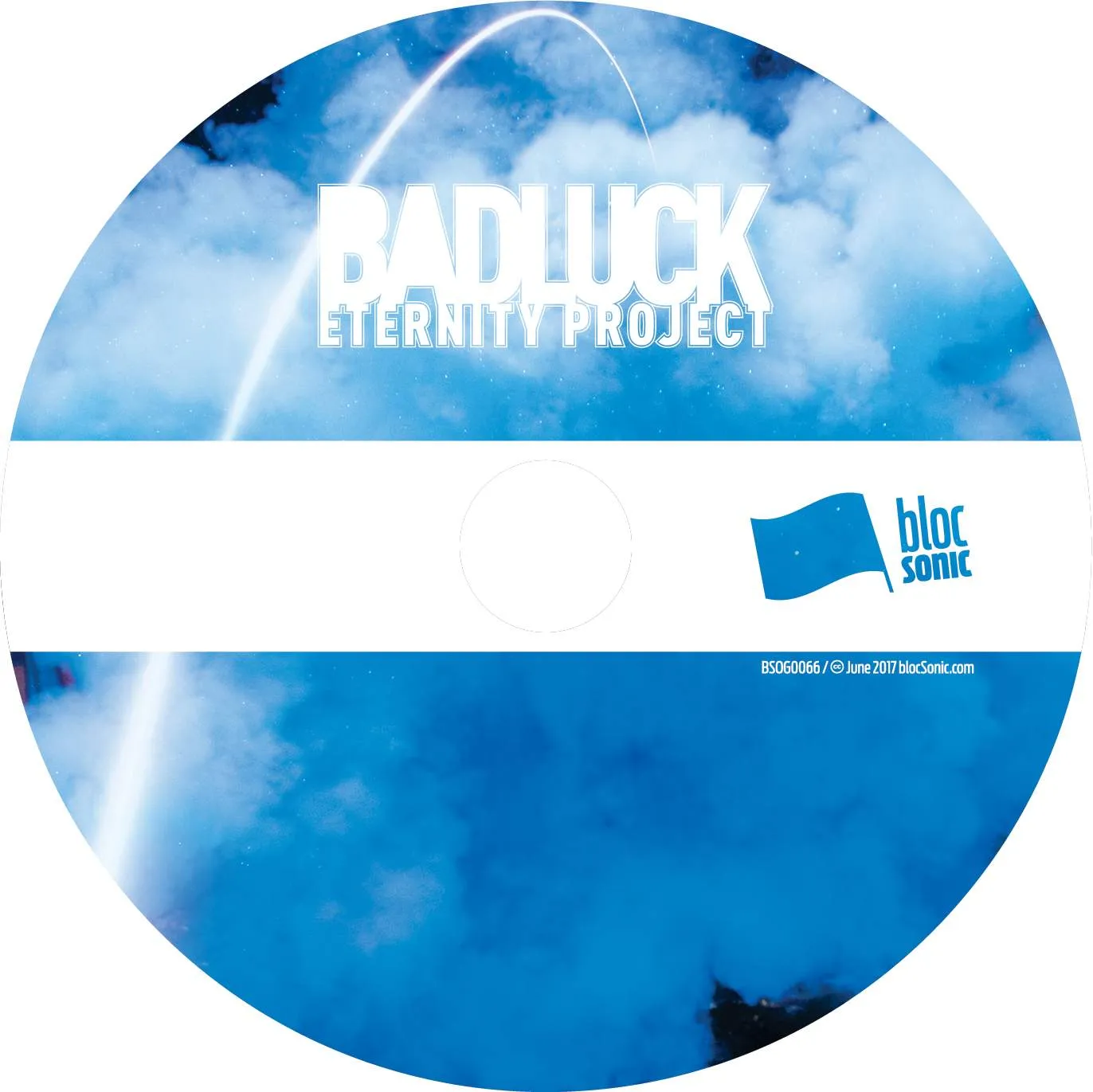 Album disc for “Eternity Project” by BADLUCK
