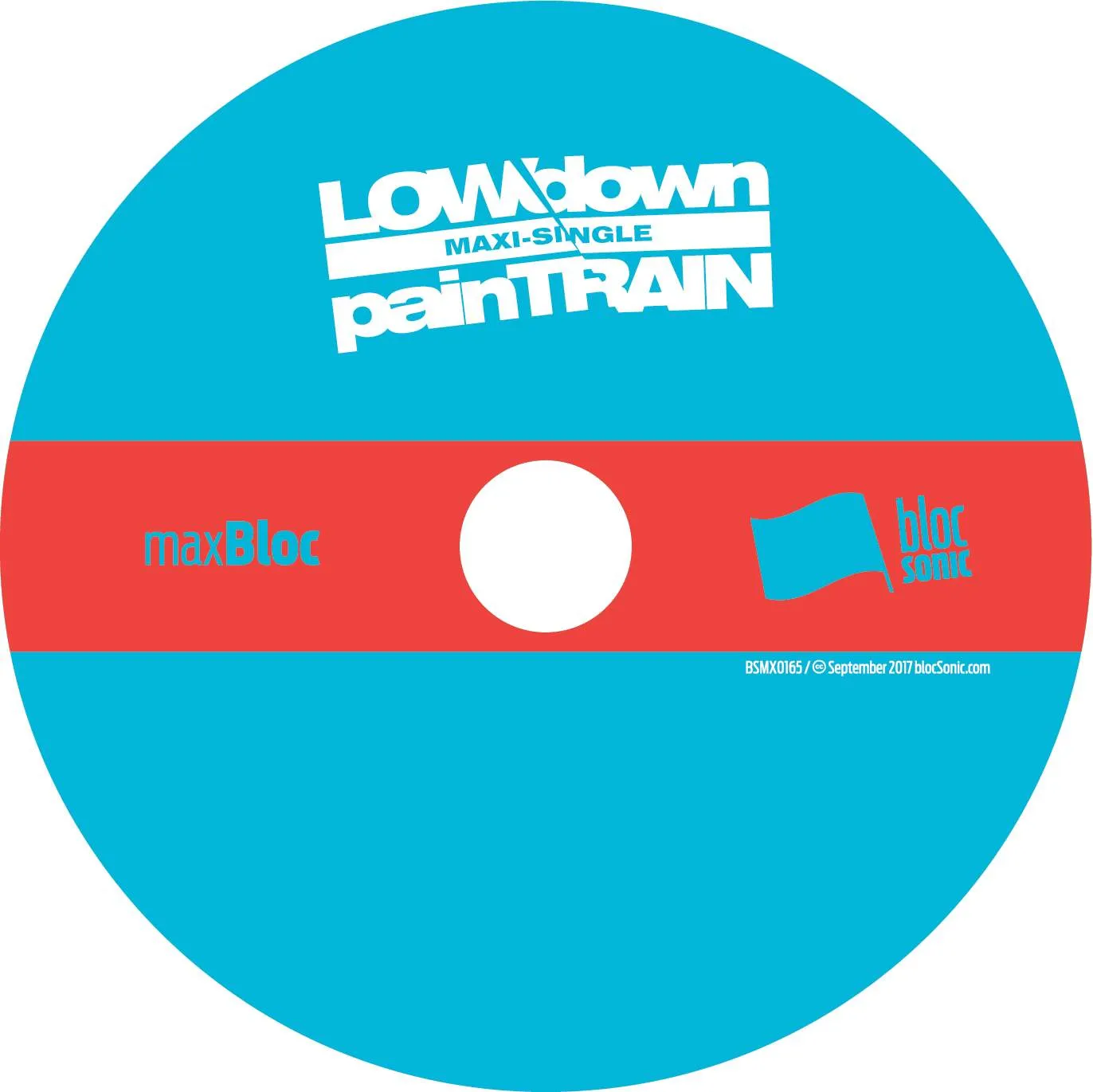Album disc for “painTRAIN” by LOWdown