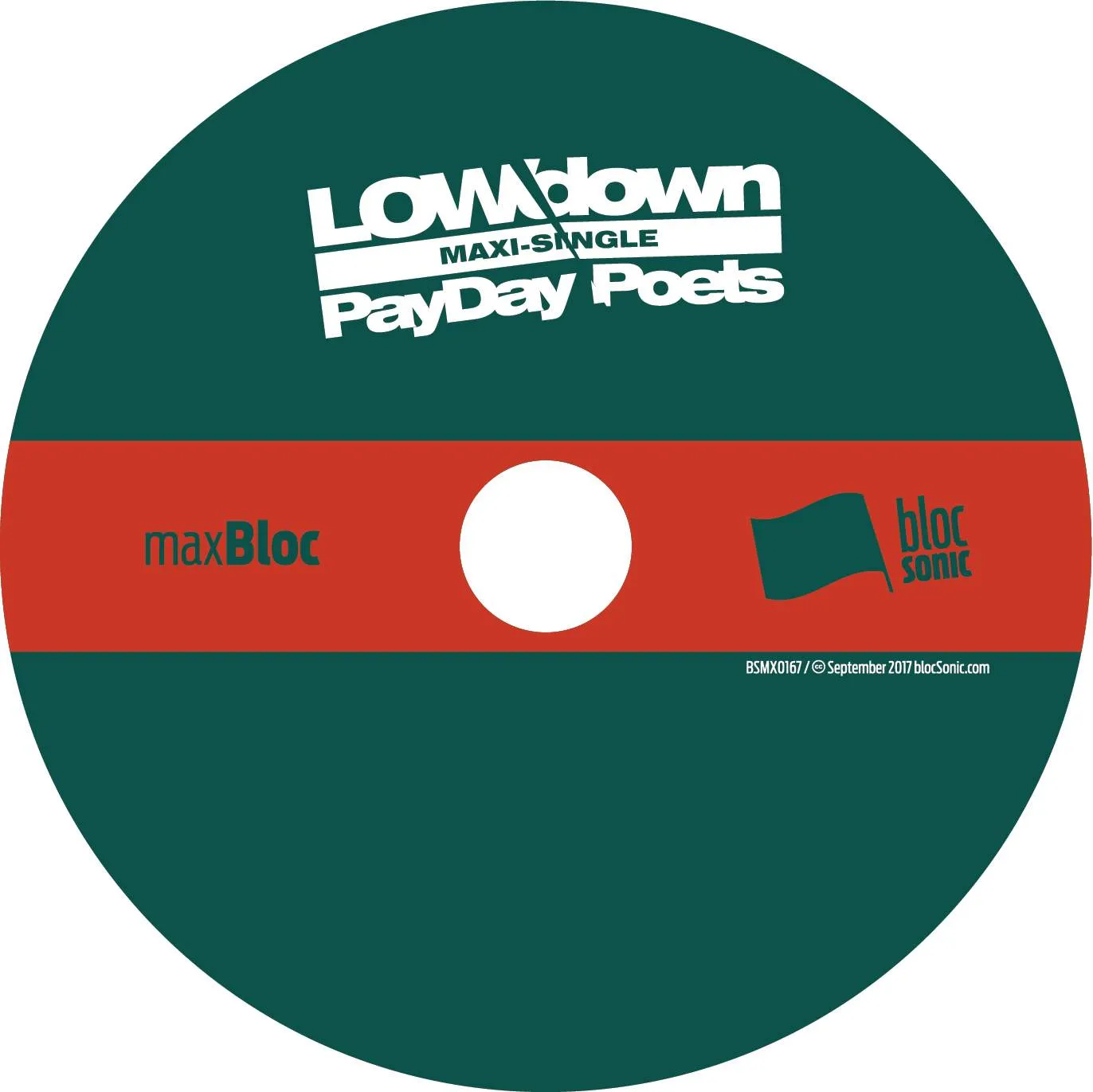 Album disc for “PayDay Poets” by LOWdown