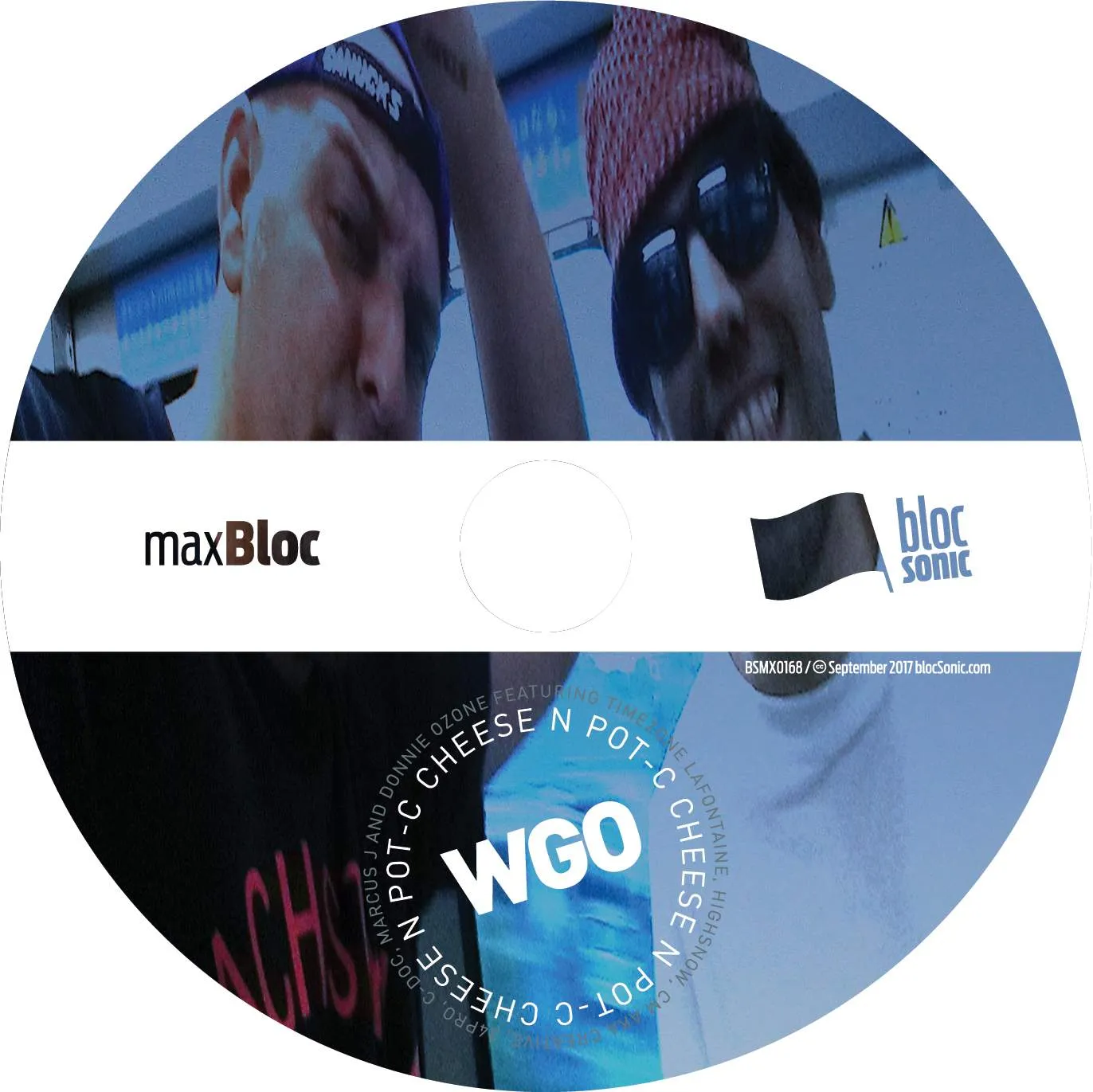 Album disc for “WGO” by Cheese N Pot-C