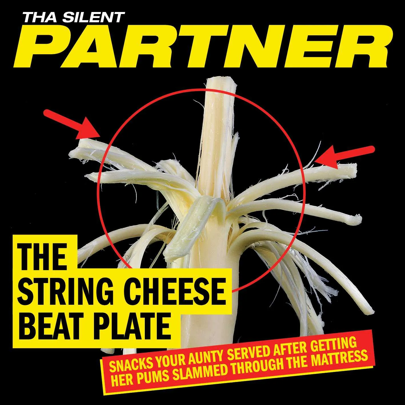 Album cover for “The String Cheese Beat Plate” by Tha Silent Partner