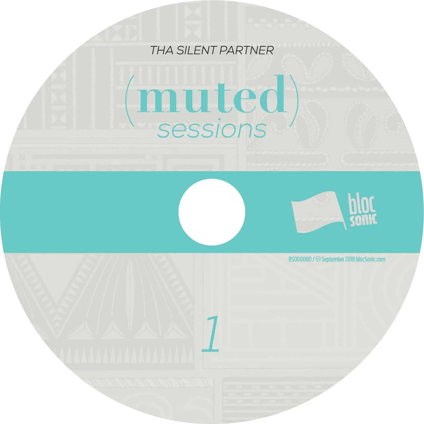 Album disc for “(muted) Sessions” by Tha Silent Partner