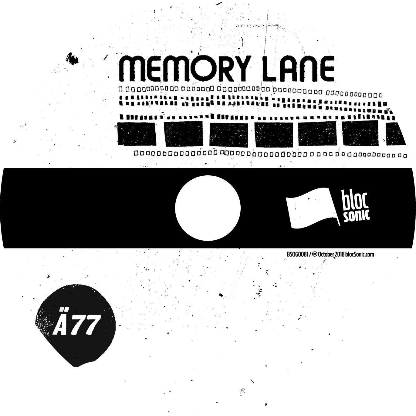 Album disc for “Memory Lane” by aitänna77