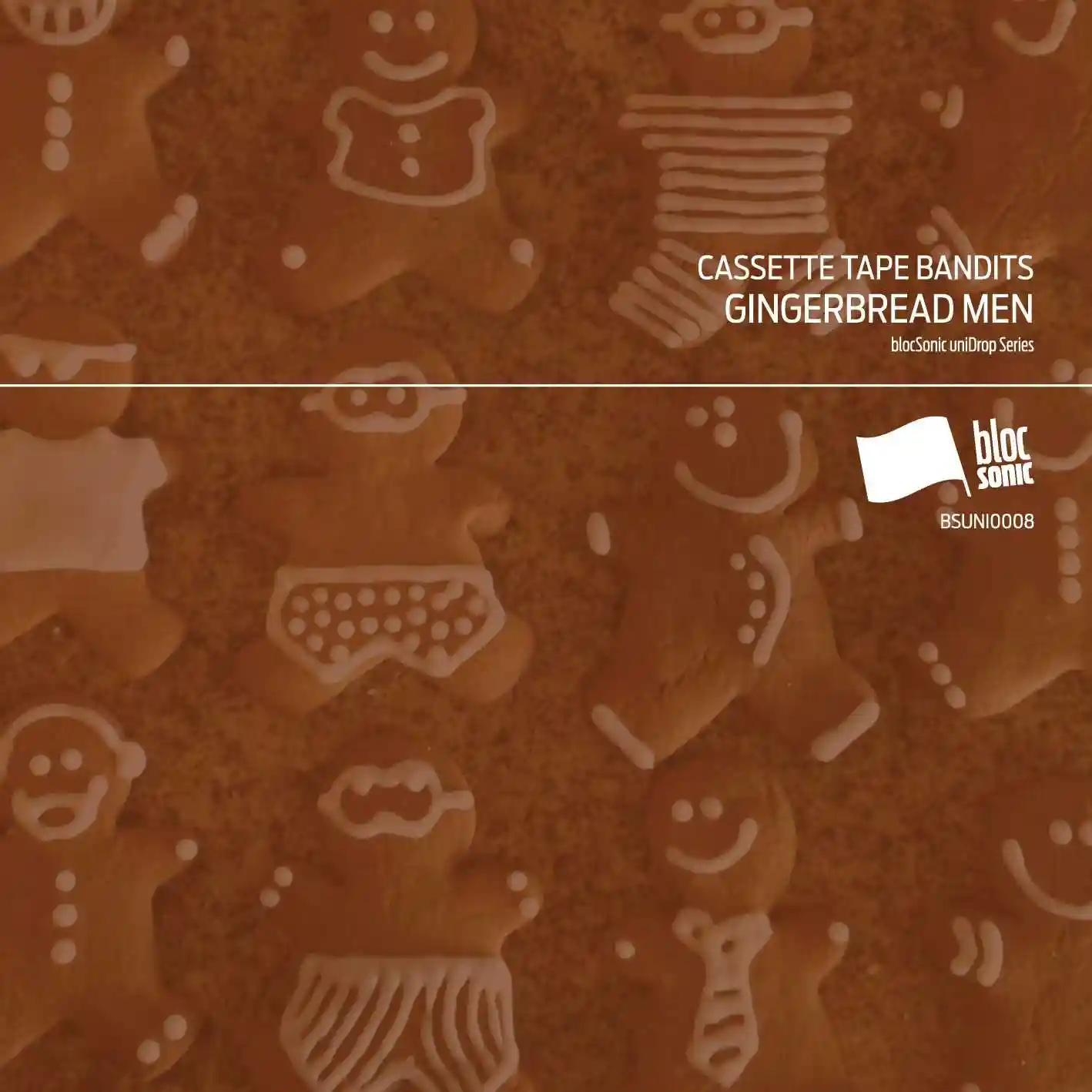 Album cover for “Gingerbread Men” by Cassette Tape Bandits