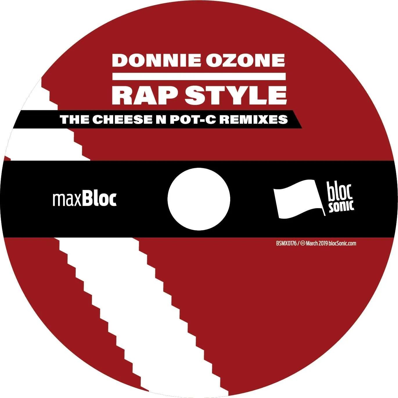 Album disc for “Rap Style (The Cheese N Pot-C Remixes)” by Donnie Ozone