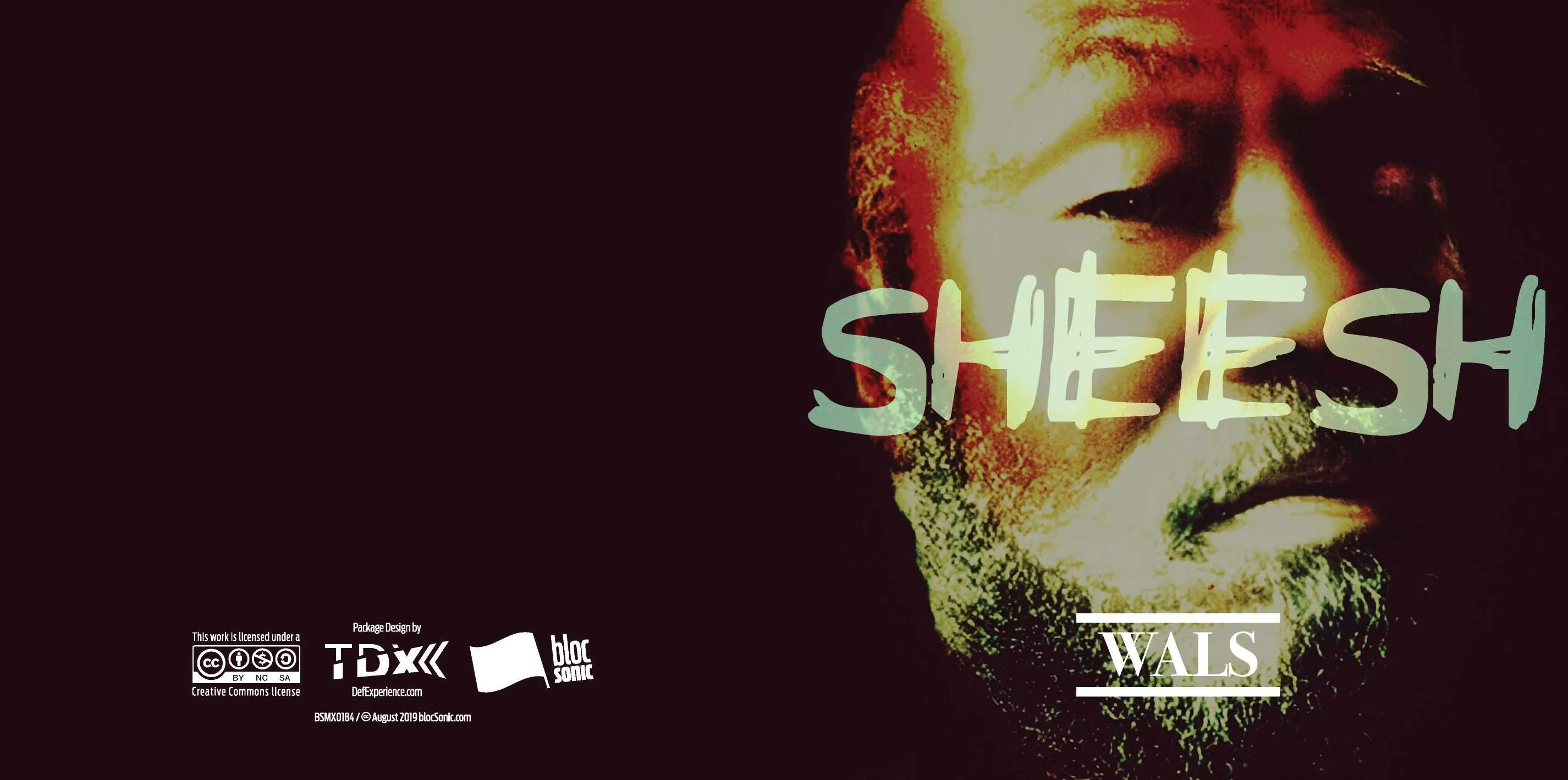Album insert for “SHEESH” by Wals