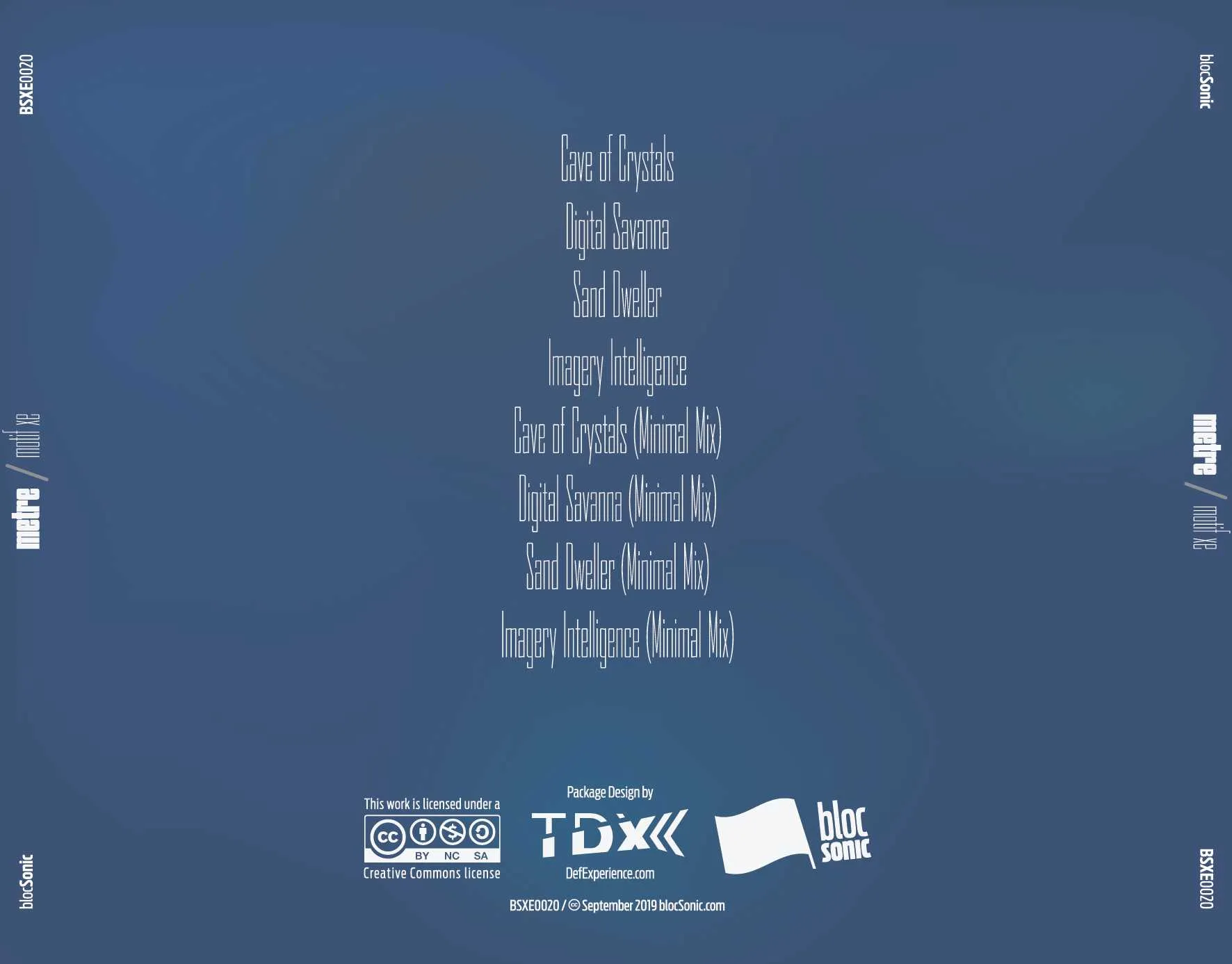 Album traycard for “Motif XE” by Metre