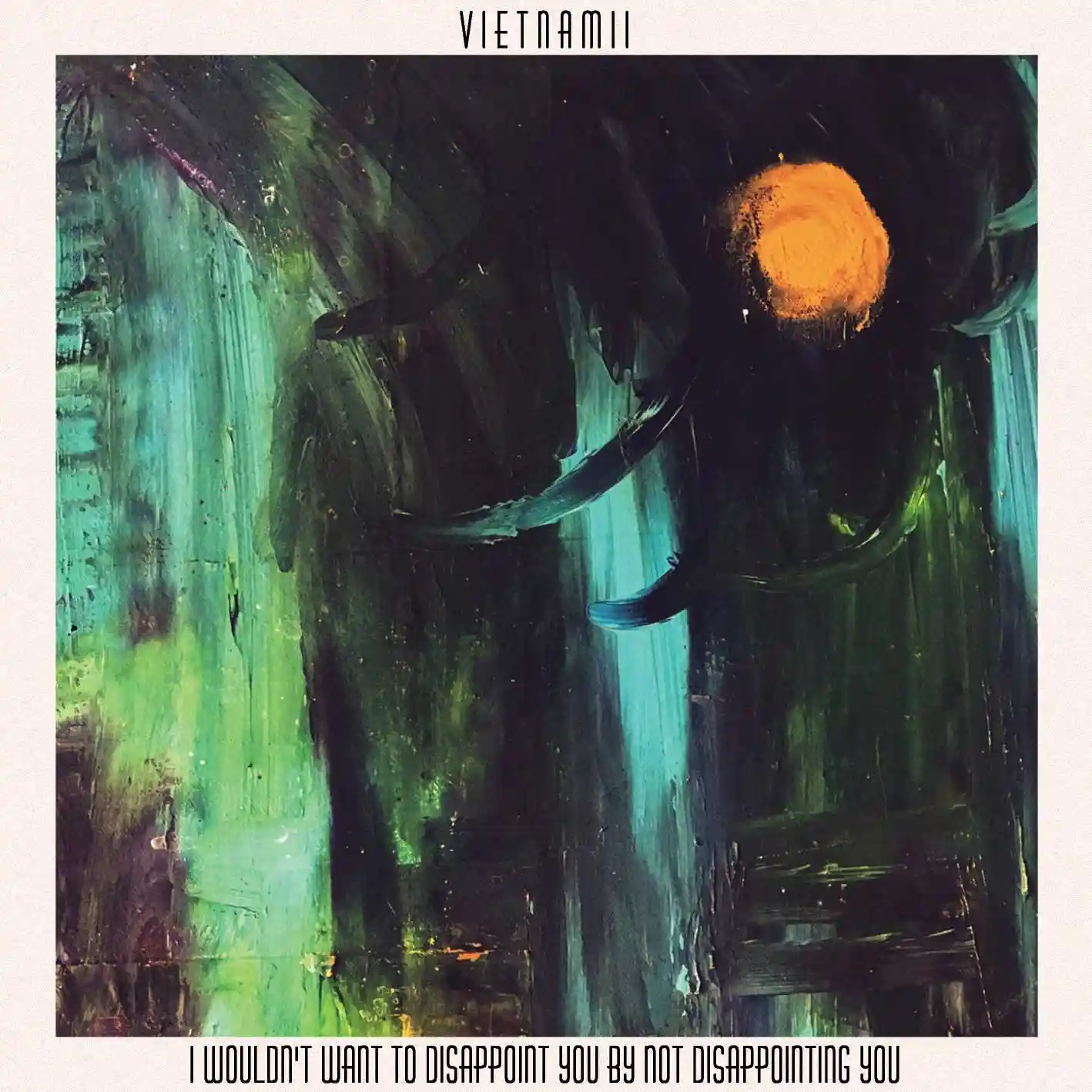 Album cover for “I Wouldn't Want To Disappoint You By Not Disappointing You” by Vietnam II