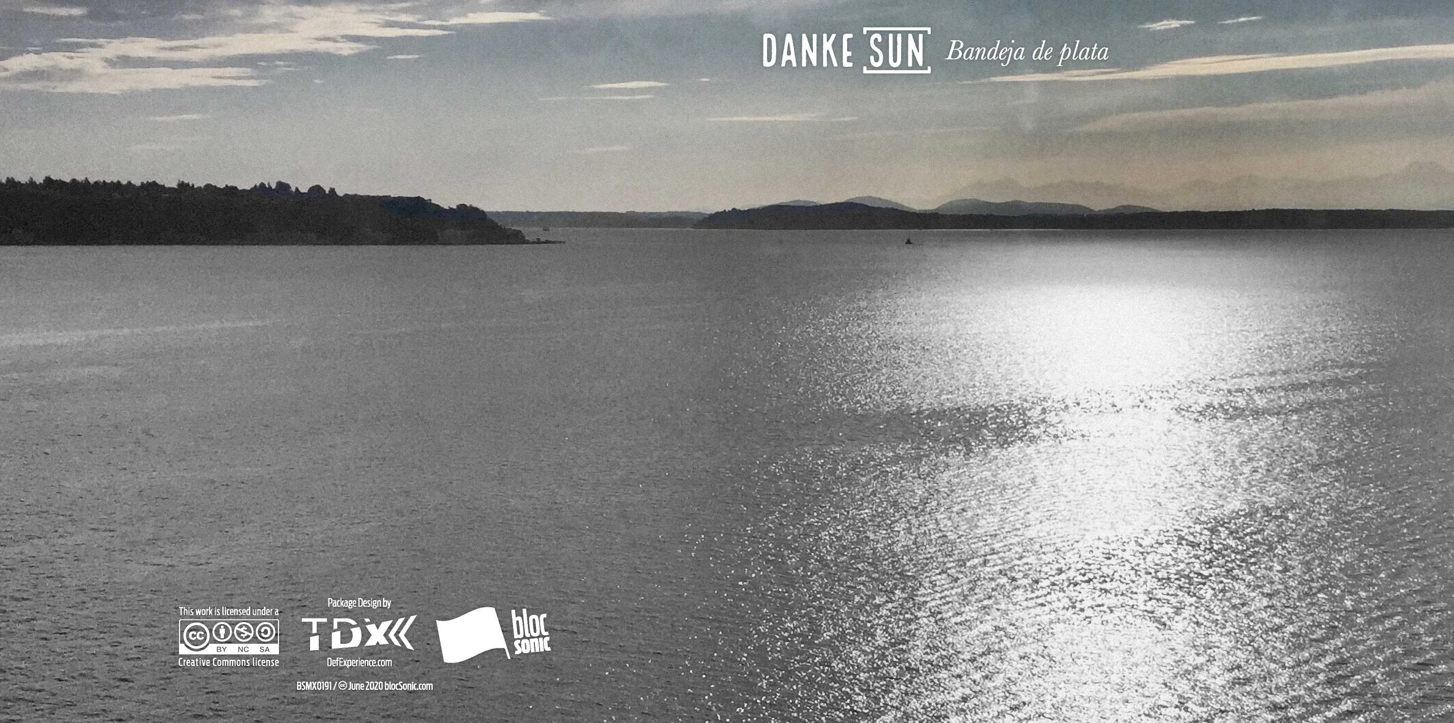 Album insert for “Bandeja de plata” by Danke Sun