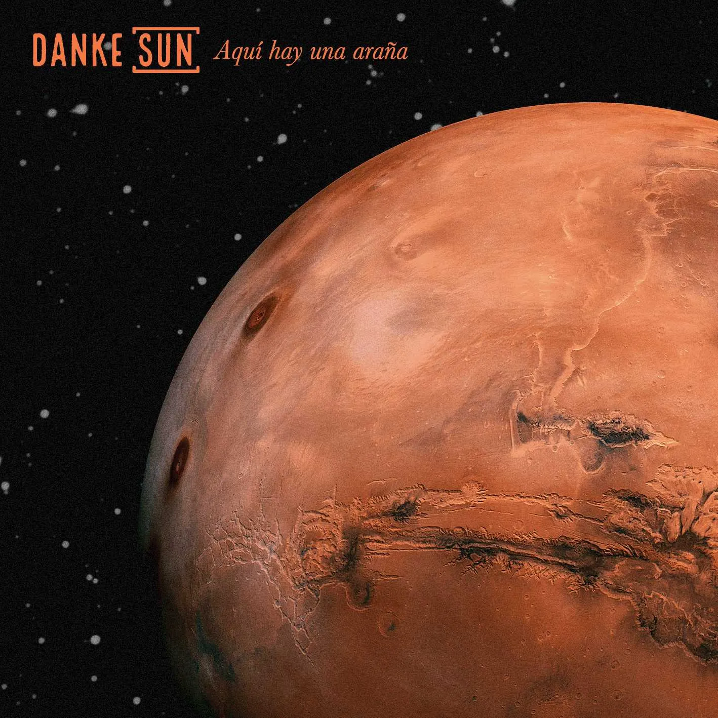 Album cover for “Aquí hay una araña” by Danke Sun