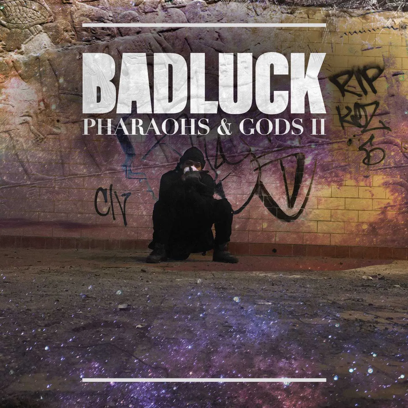Album cover for “Pharaohs &amp; Gods II” by BADLUCK