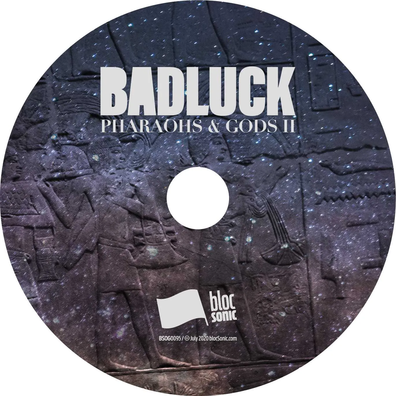Album disc for “Pharaohs &amp; Gods II” by BADLUCK