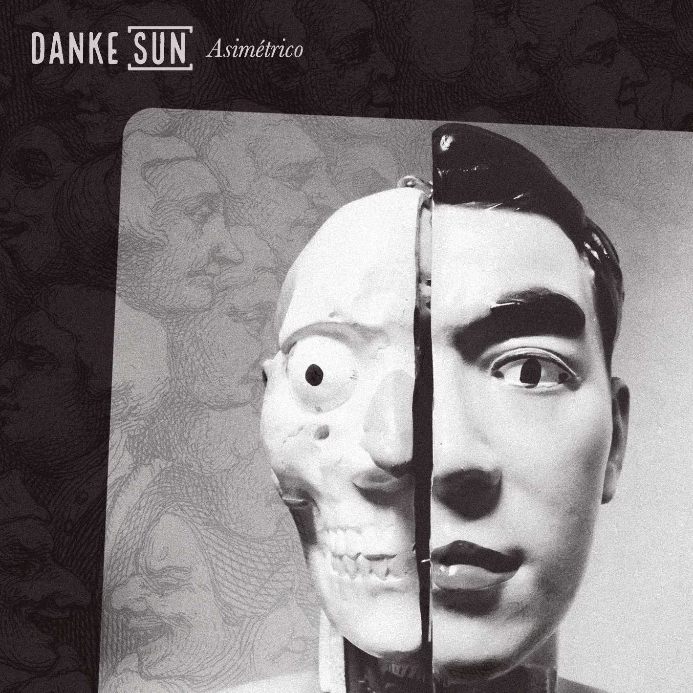 Album cover for “Asimétrico” by Danke Sun
