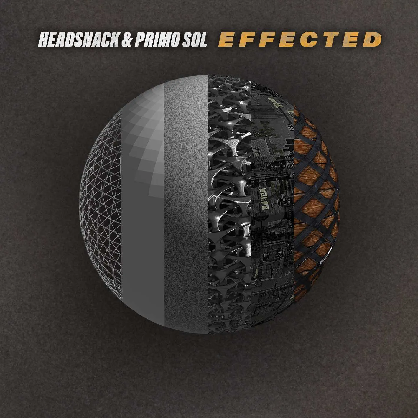 Album cover for “EFFECTED” by Headsnack &amp; Primo Sol