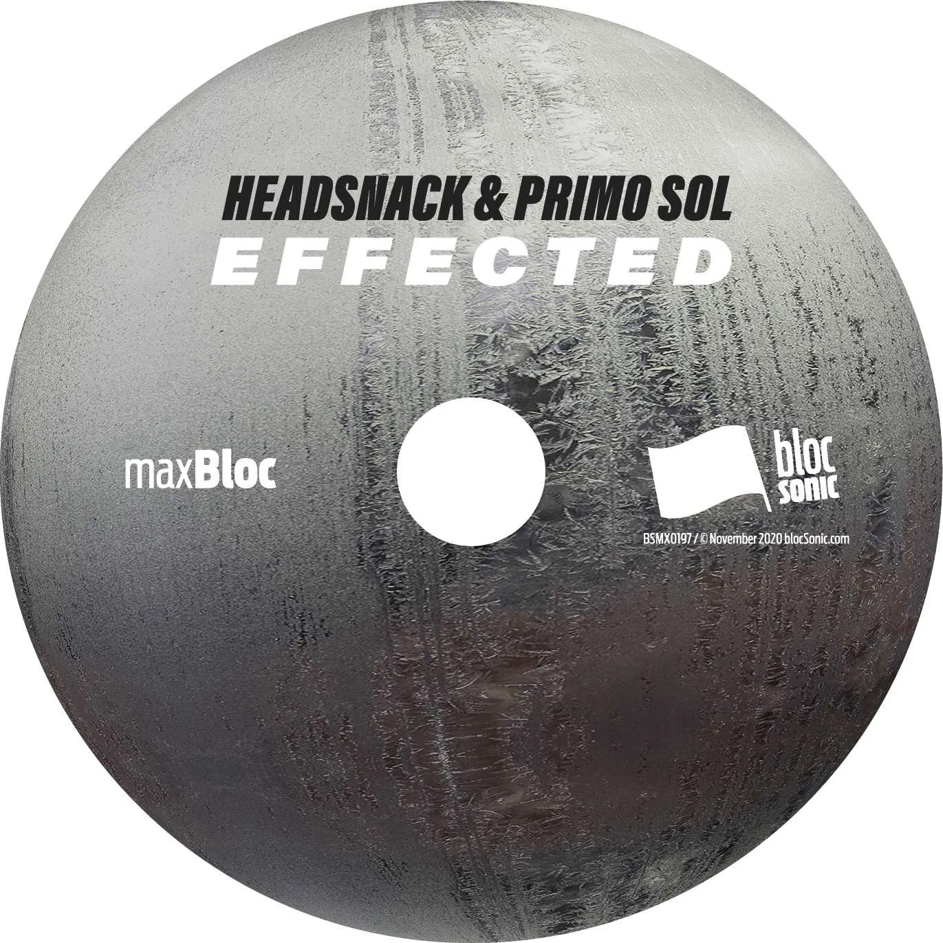 Album disc for “EFFECTED” by Headsnack &amp; Primo Sol