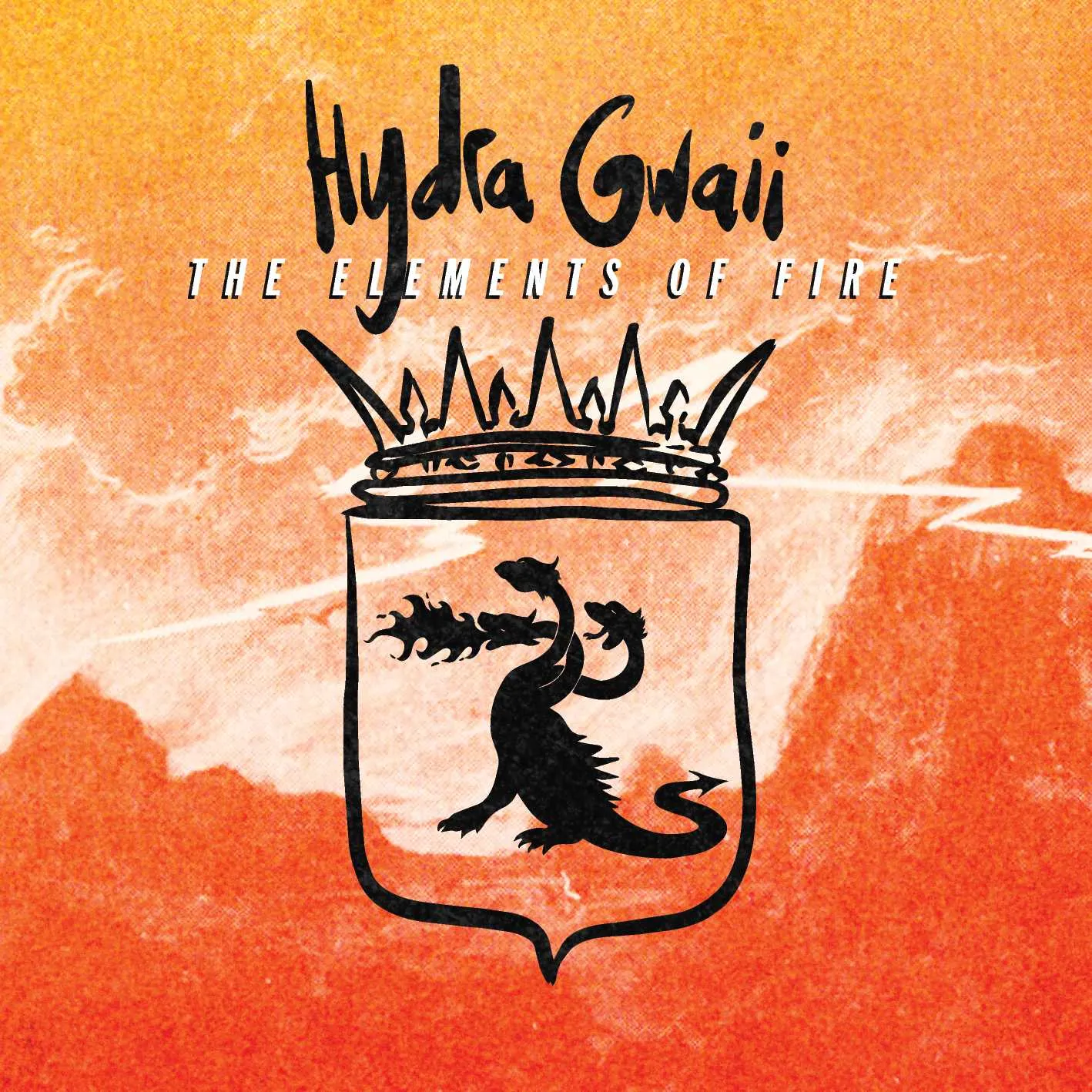 Album cover for “The Elements Of Fire” by Hydra Gwaii