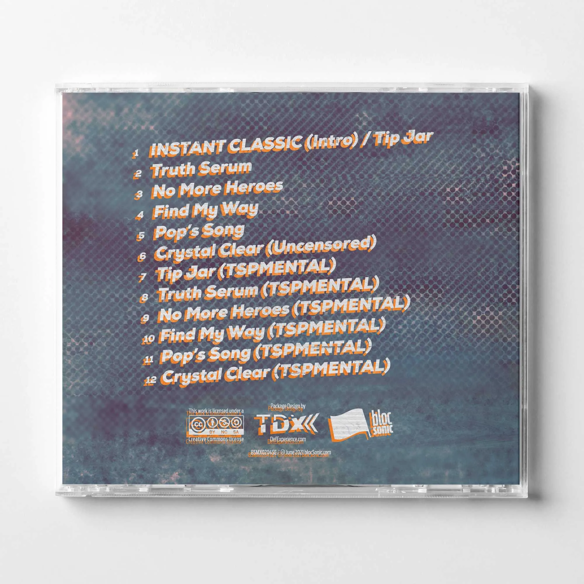 Album promo for “bloc Sonics 2” by CM &amp; Tha Silent Partner