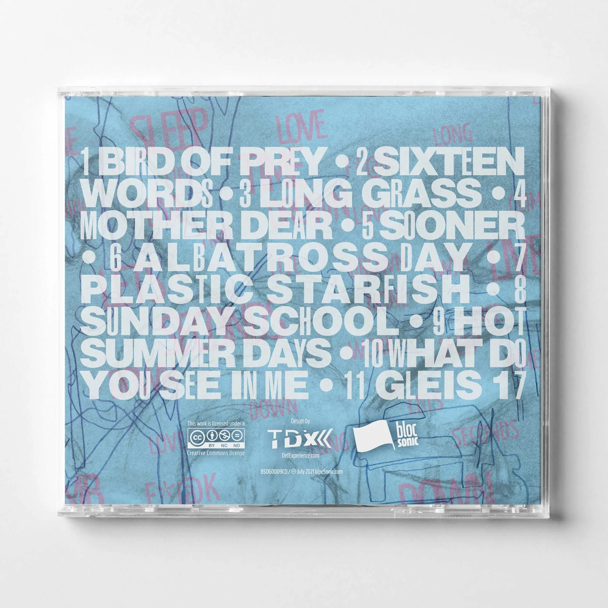Album promo for “Sixteen Words” by Liam Stewart