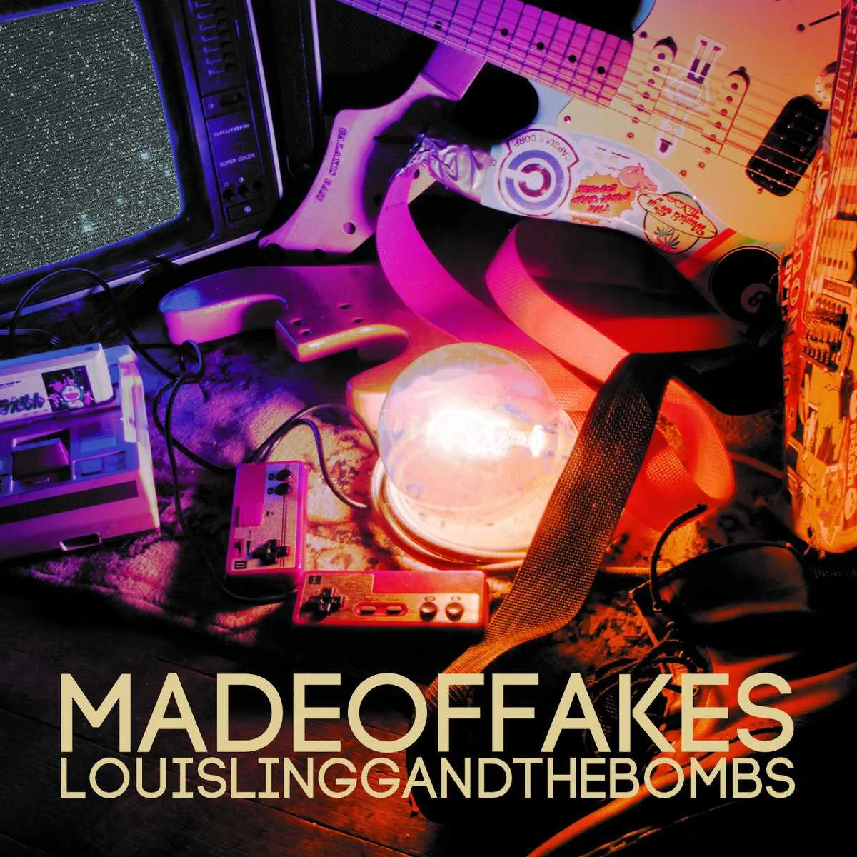 Cover art for Made of Fakes (A.I. generated songs)