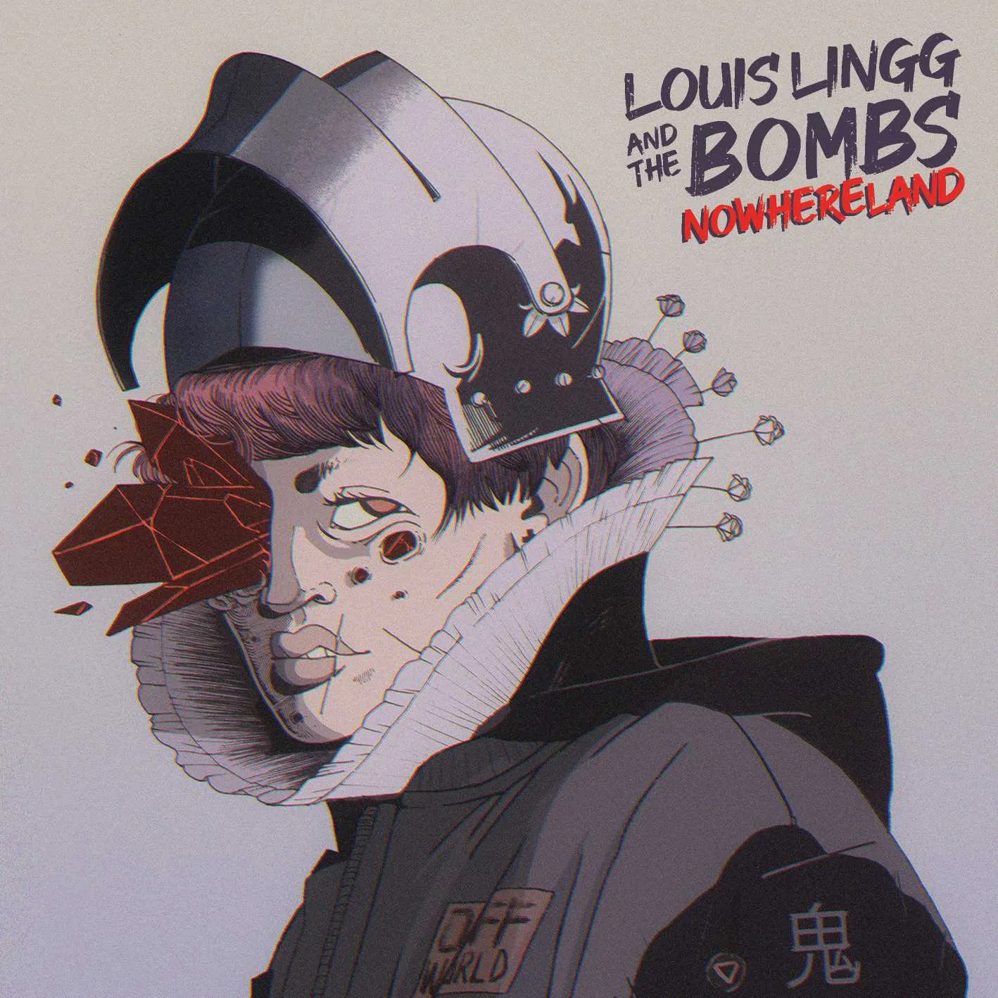 Album cover for “Nowhereland” by Louis Lingg and The Bombs
