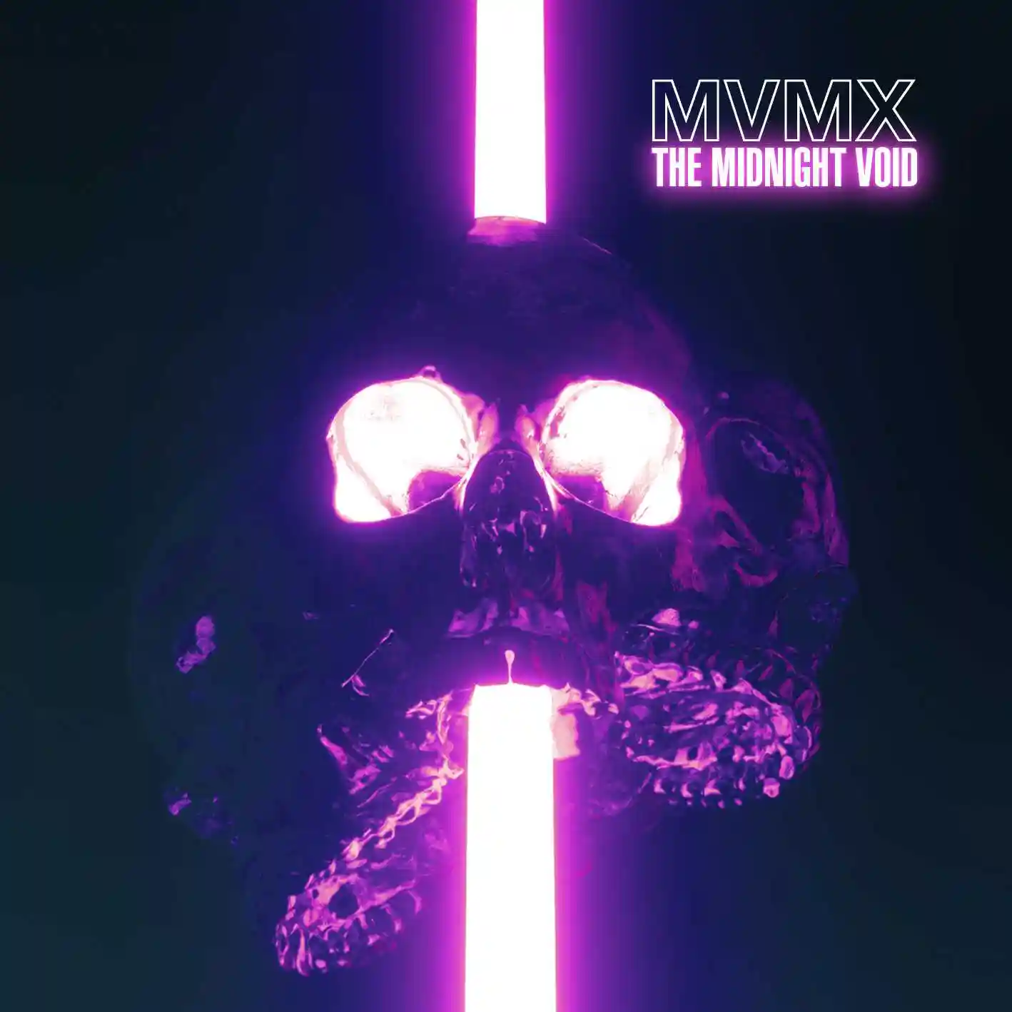 Album cover for “The Midnight Void” by MVMX
