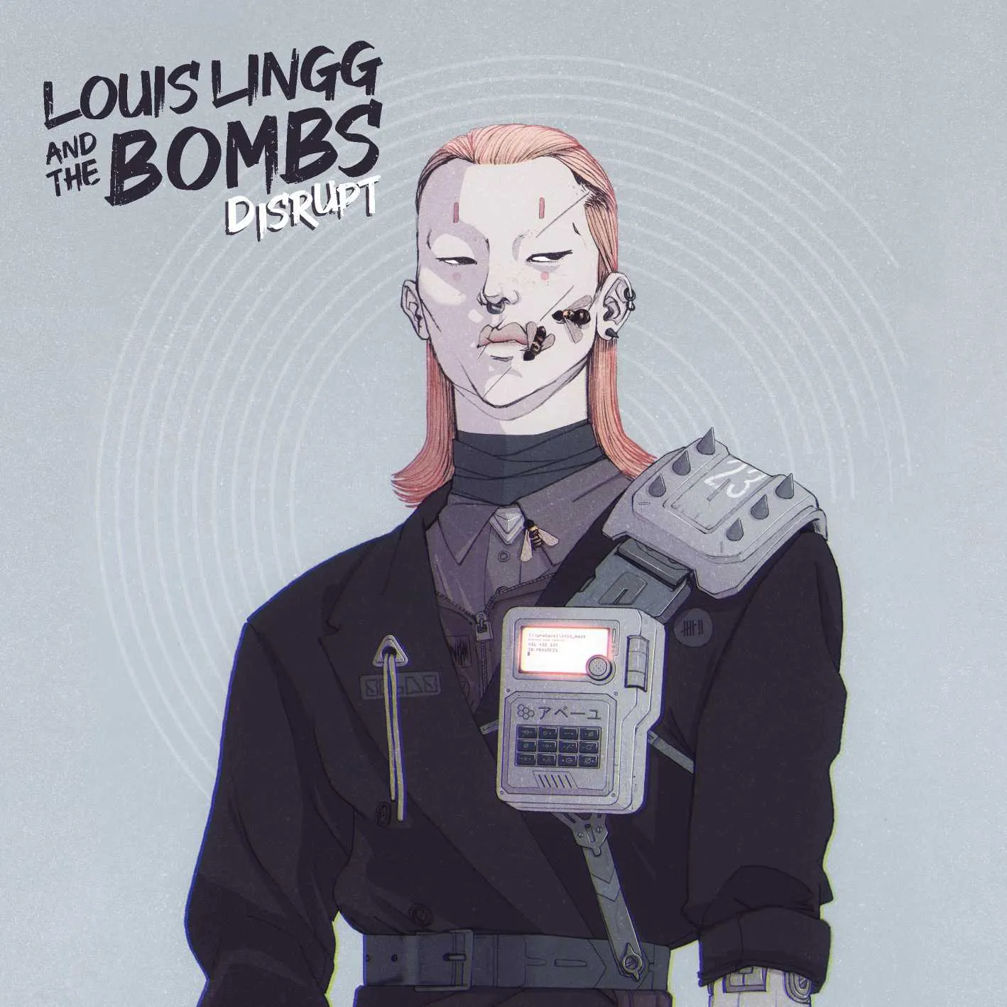 Album cover for “Disrupt” by Louis Lingg and The Bombs
