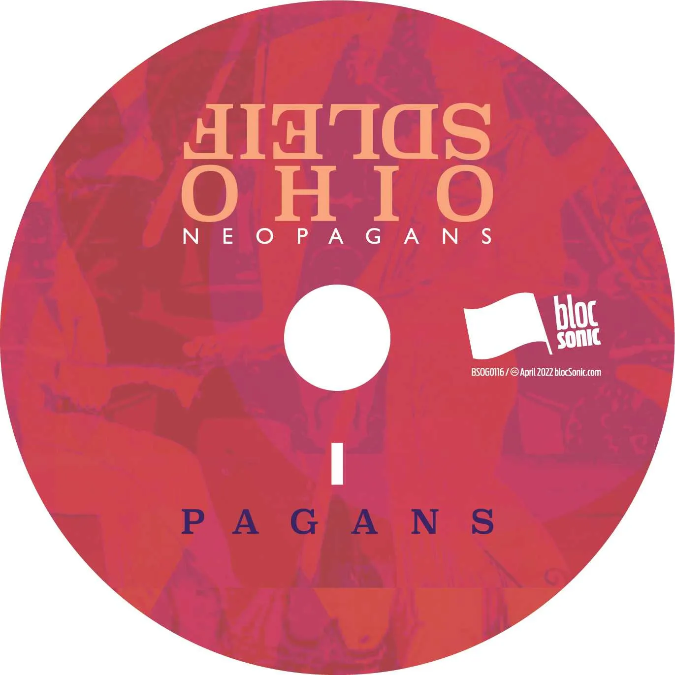 Album disc for “Neopagans” by Fields Ohio