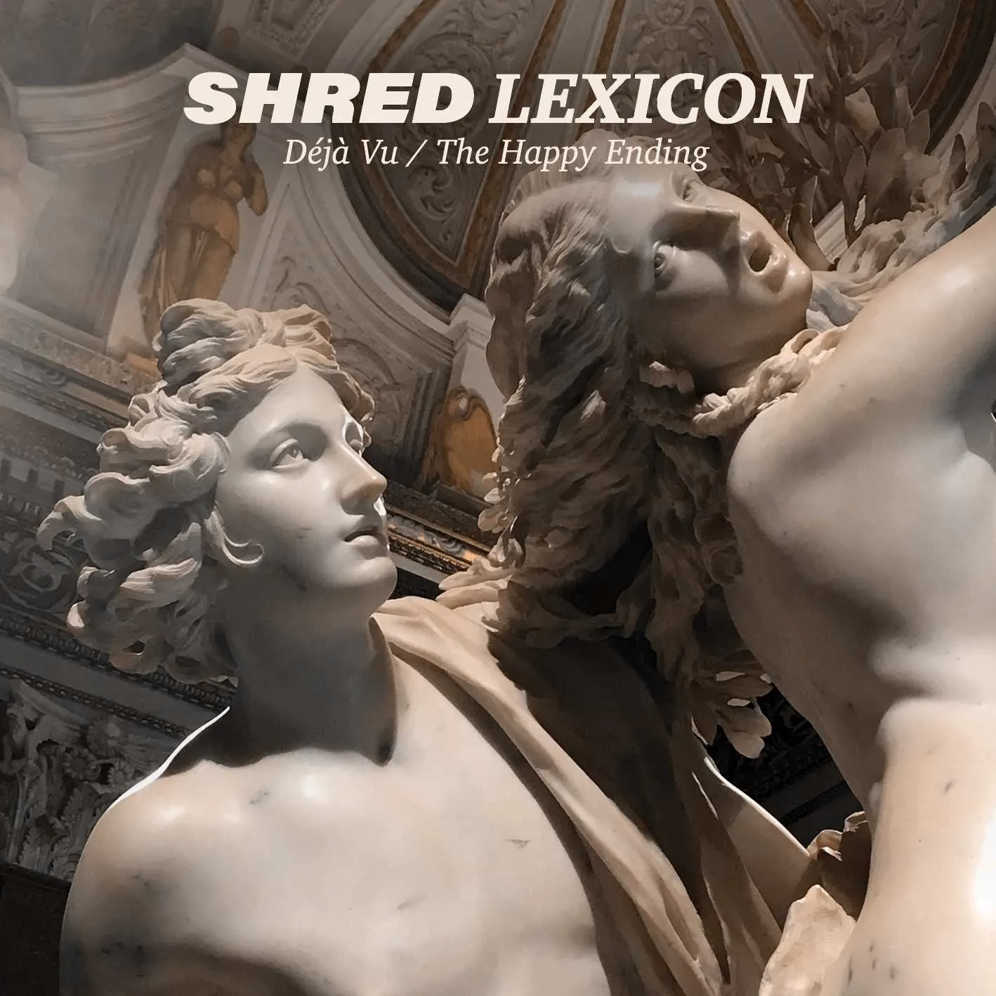 Album cover for “Déjà Vu B/W The Happy Ending” by Shred Lexicon
