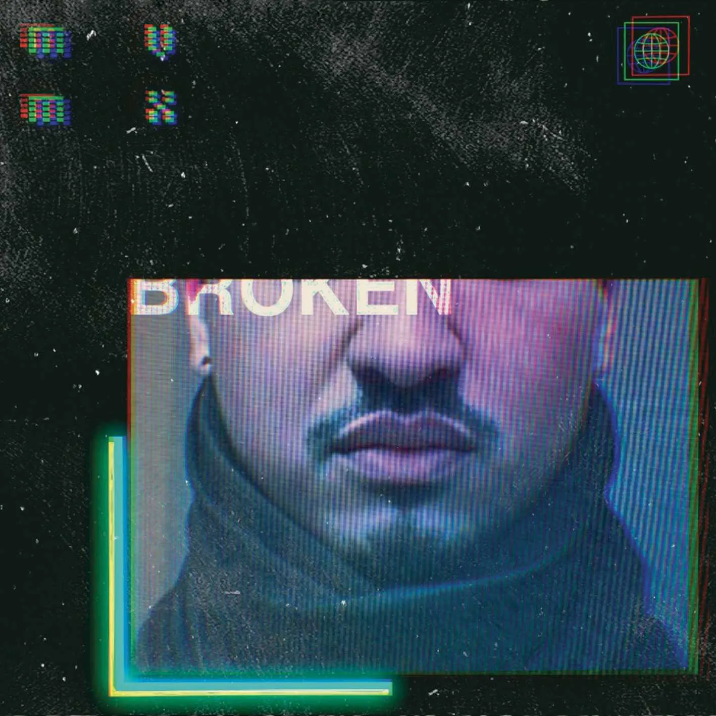 Album cover for “Broken” by MVMX