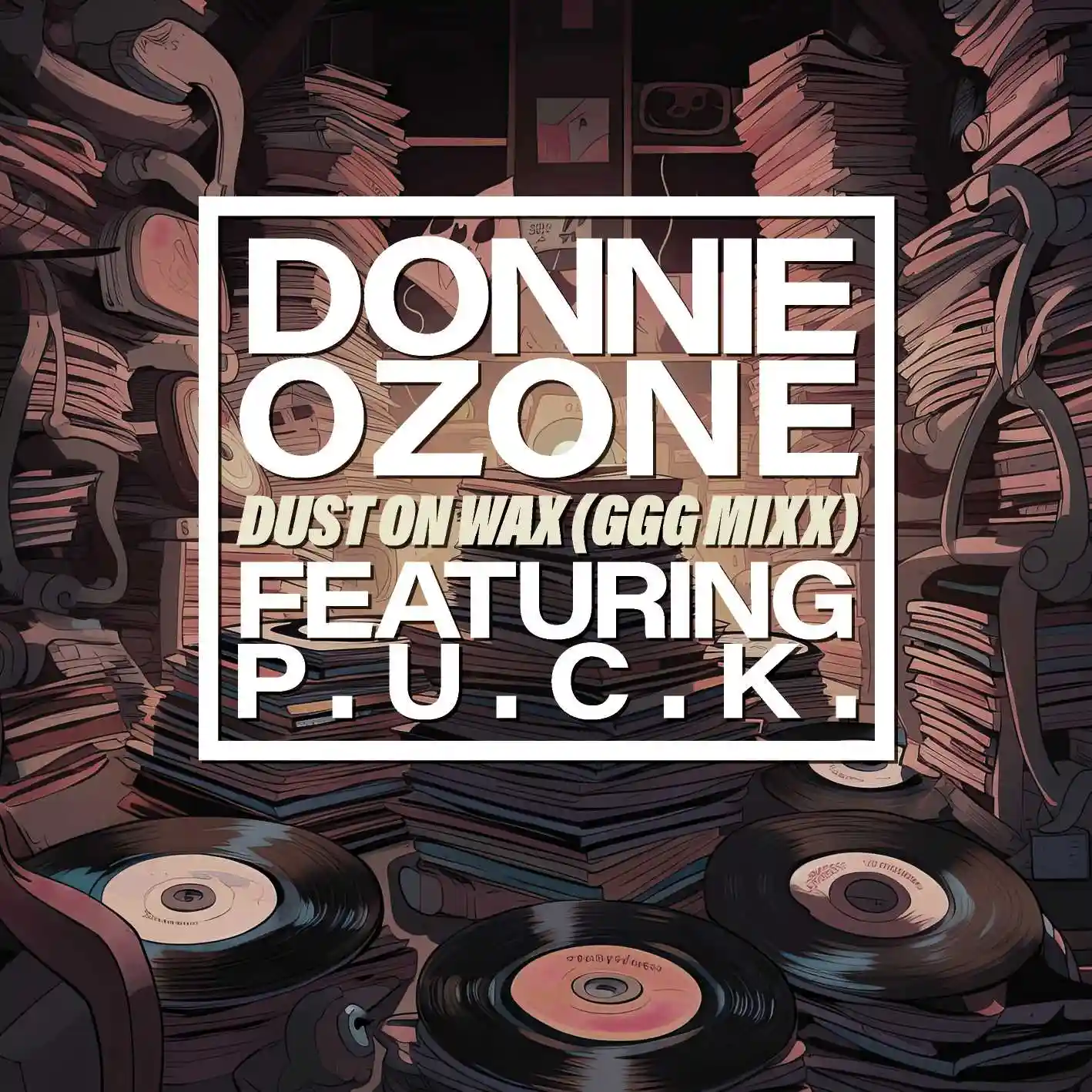 Album cover for “Dust On Wax (GGG MIXX) (Featuring P.U.C.K.)” by Donnie Ozone