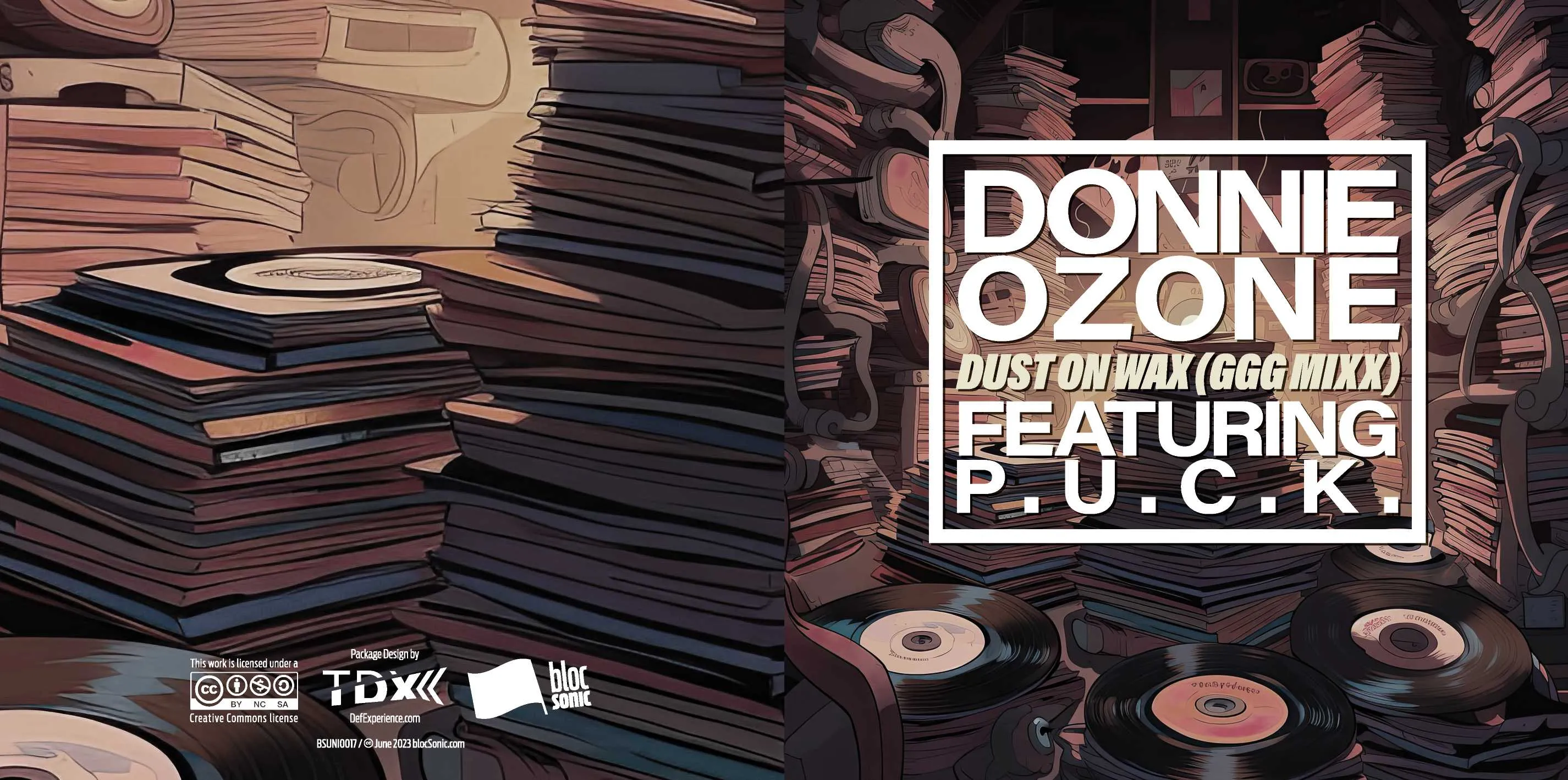 Album cover for “Dust On Wax (GGG MIXX) (Featuring P.U.C.K.)” by Donnie Ozone