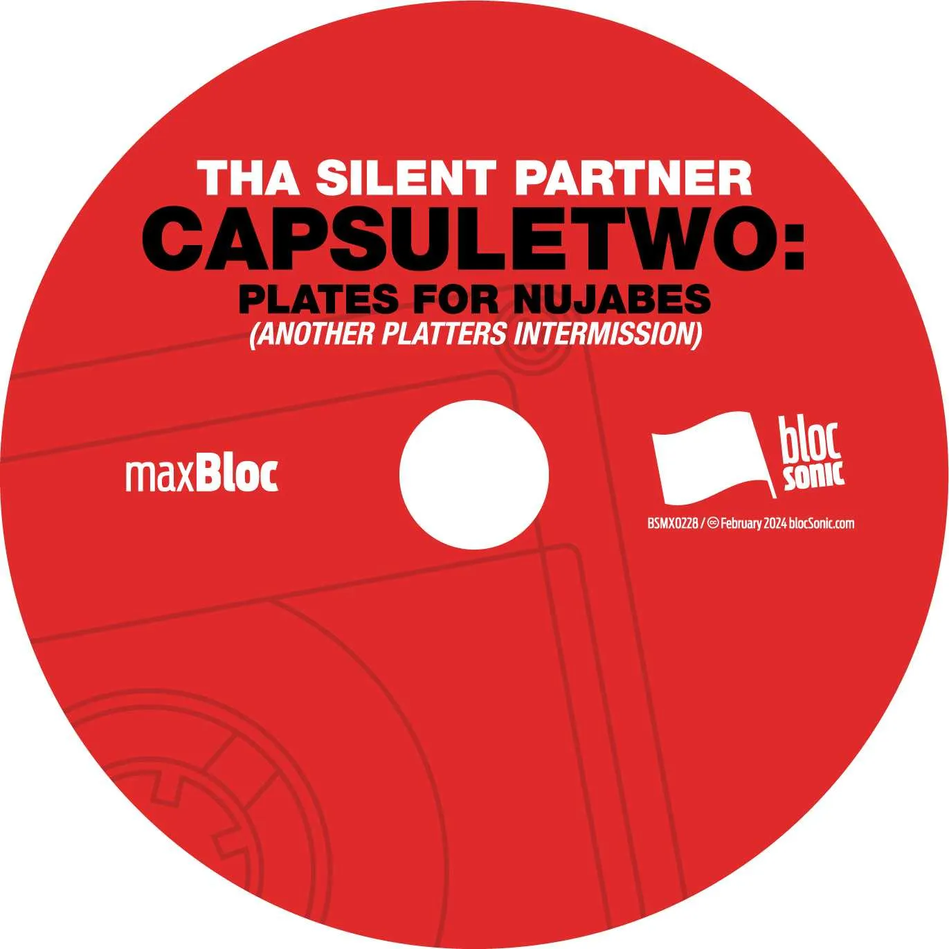 Album disc for “CAPSULETWO: Plates For Nujabes (Another Platters Intermission)” by Tha Silent Partner
