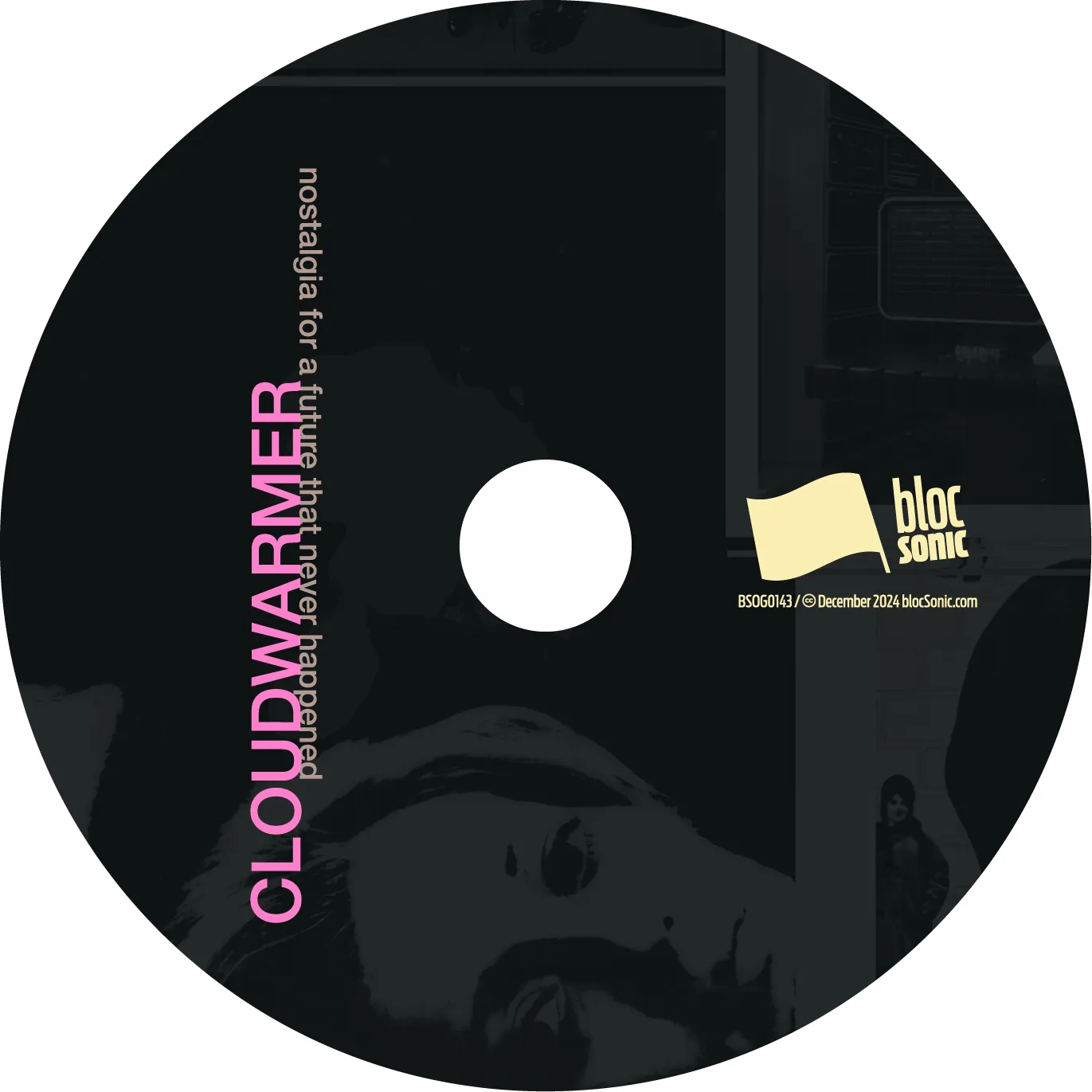 Album disc art for “Nostalgia For a Future That Never Happened” by CLOUDWARMER