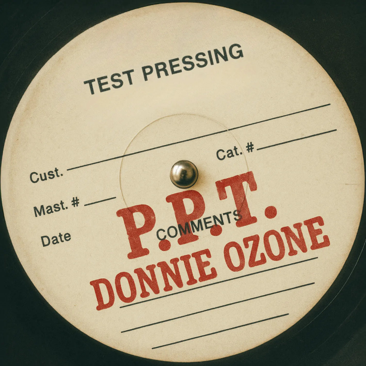 Cover art for “P.P.T.” by Donnie Ozone