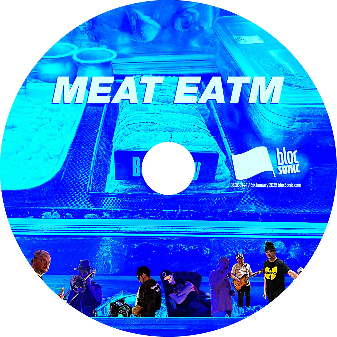 Album disc art for “MEAT EATM” by EATM