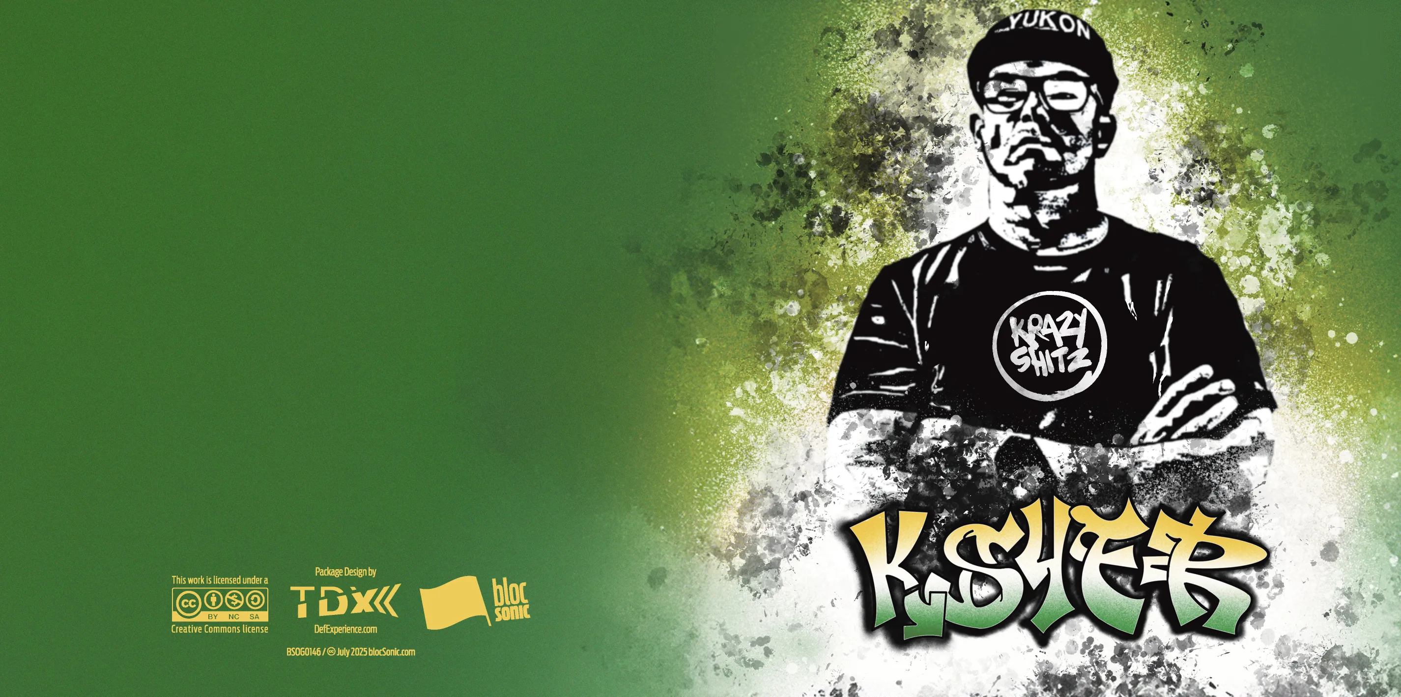 Album insert art for “KS4FR” by Krazy Shitz