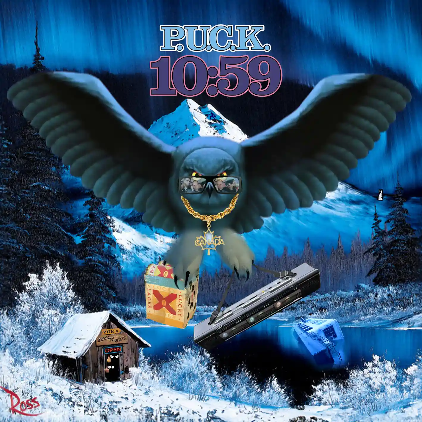 Cover art for “10:59” by P.U.C.K.